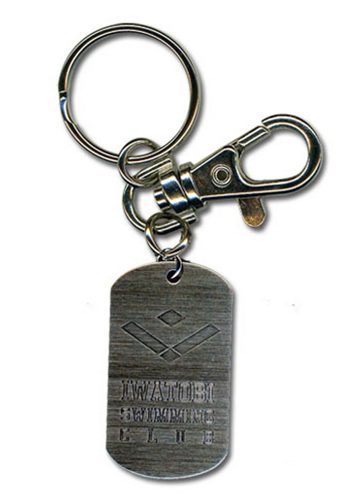 Free! - Iwatobi Swimming Club Dog Tag Keychain