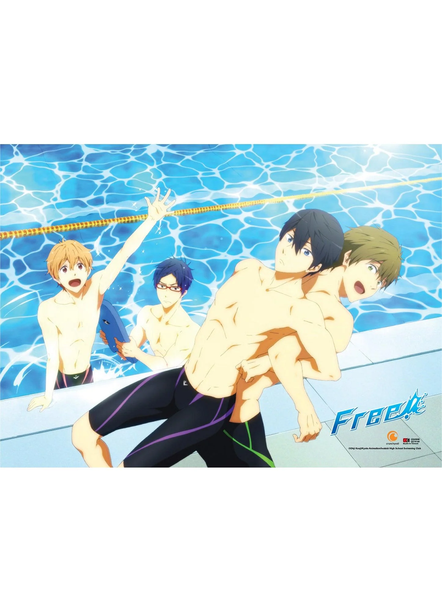 Free!: Dive to The Future - Poolside Wall Scroll