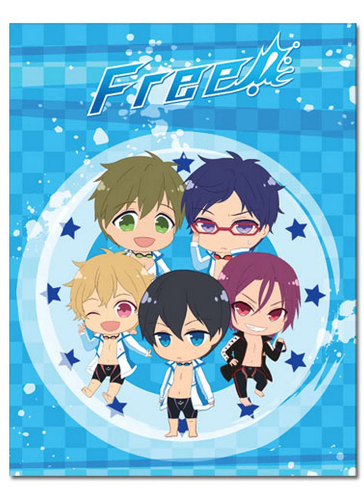 Free! - SD Group Throw Blanket