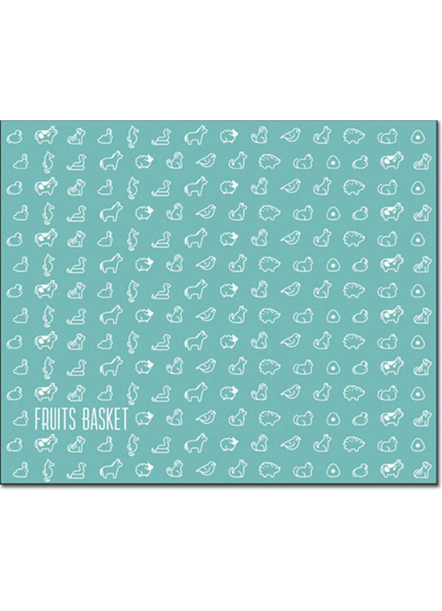 Fruits Basket - 12 Chinese Zodiac Logo Throw Blanket