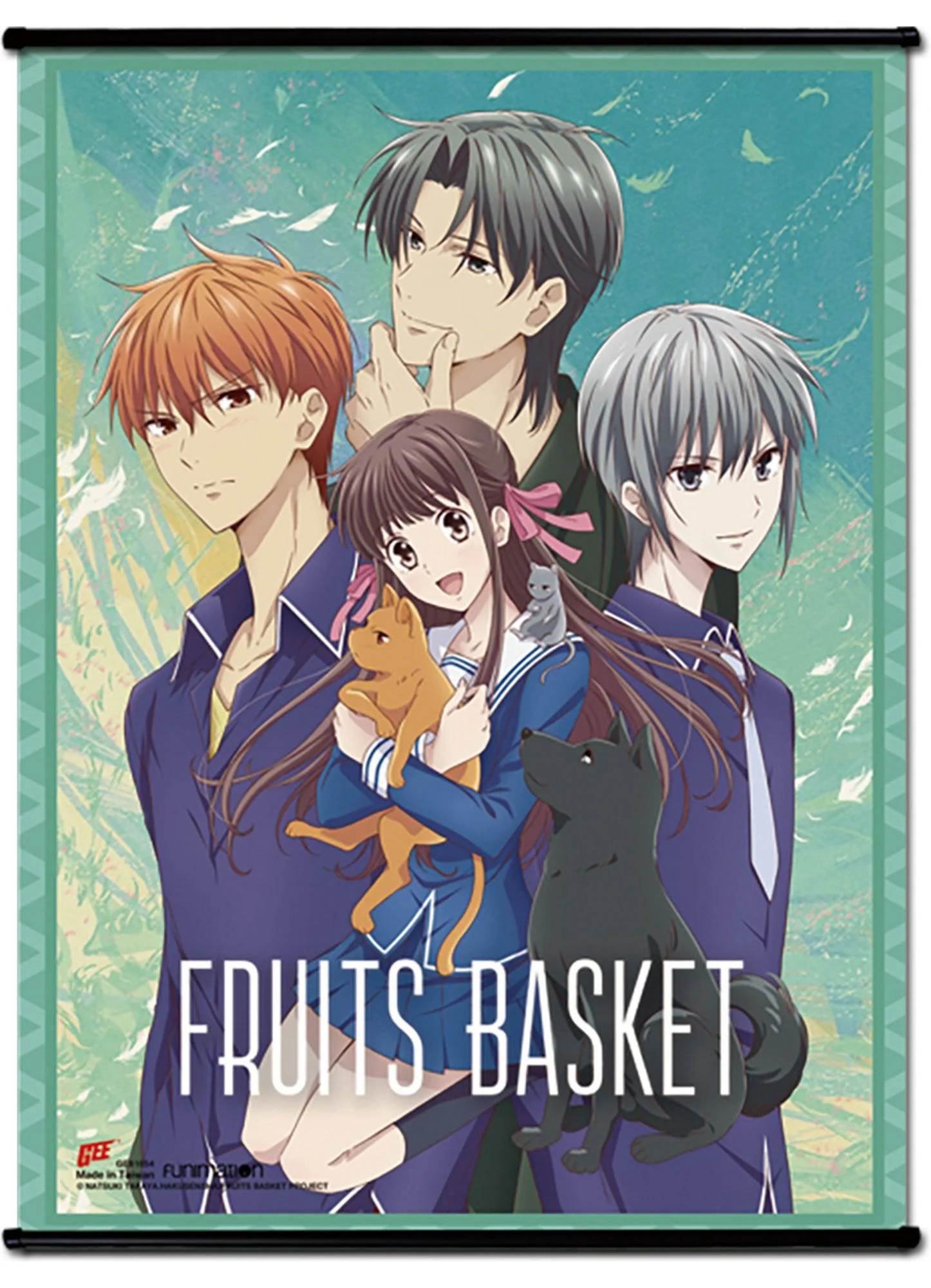 Fruits Basket - Key Art #A SS Wall Scroll 18.5"W x 25.2"H