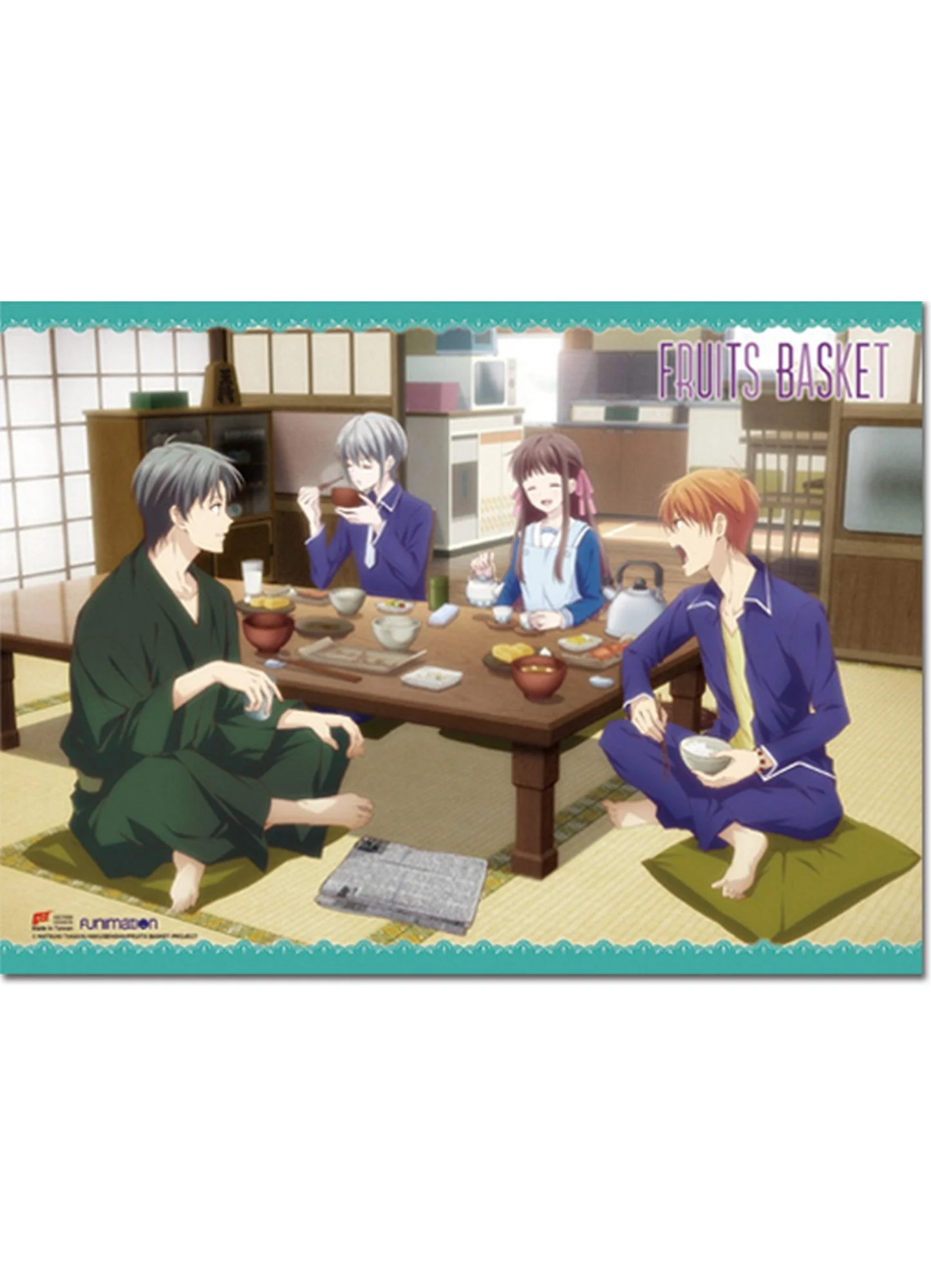 Fruits Basket - Key Art Dinner Time Wall Scroll