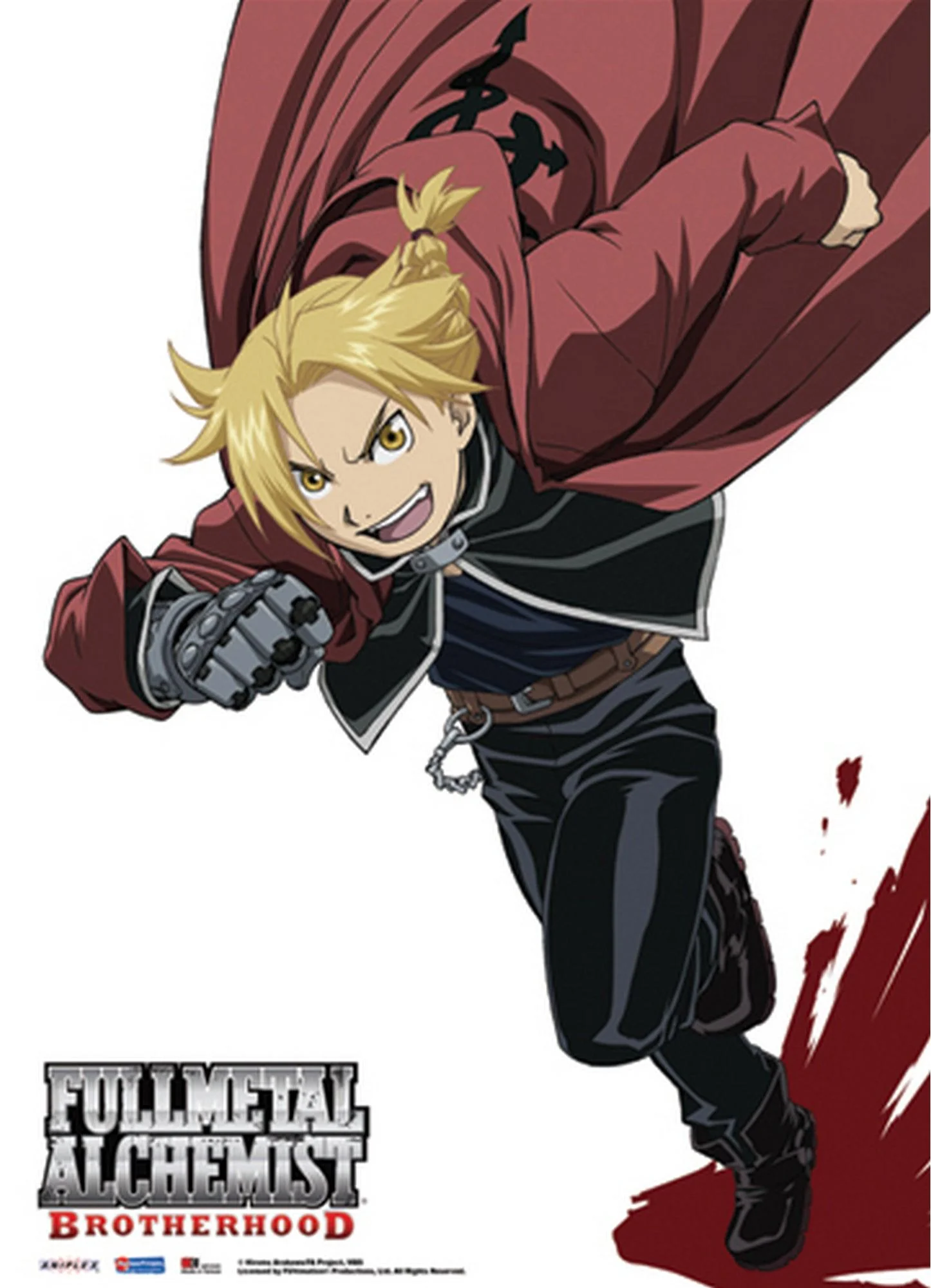 Full Metal Alchemist: Brotherhood - Elric Fabric Poster