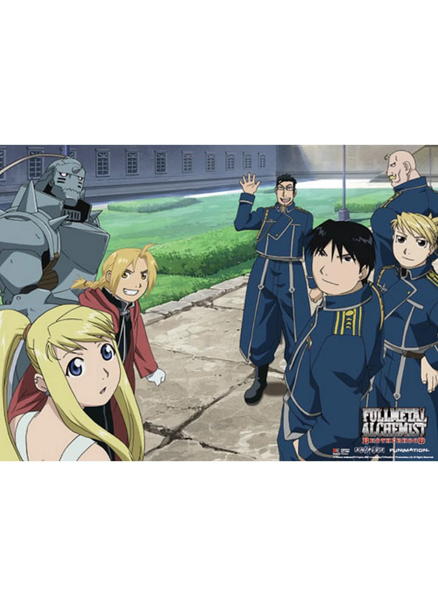 Full Metal Alchemist: Brotherhood - FMA Group 4 Wall Scroll
