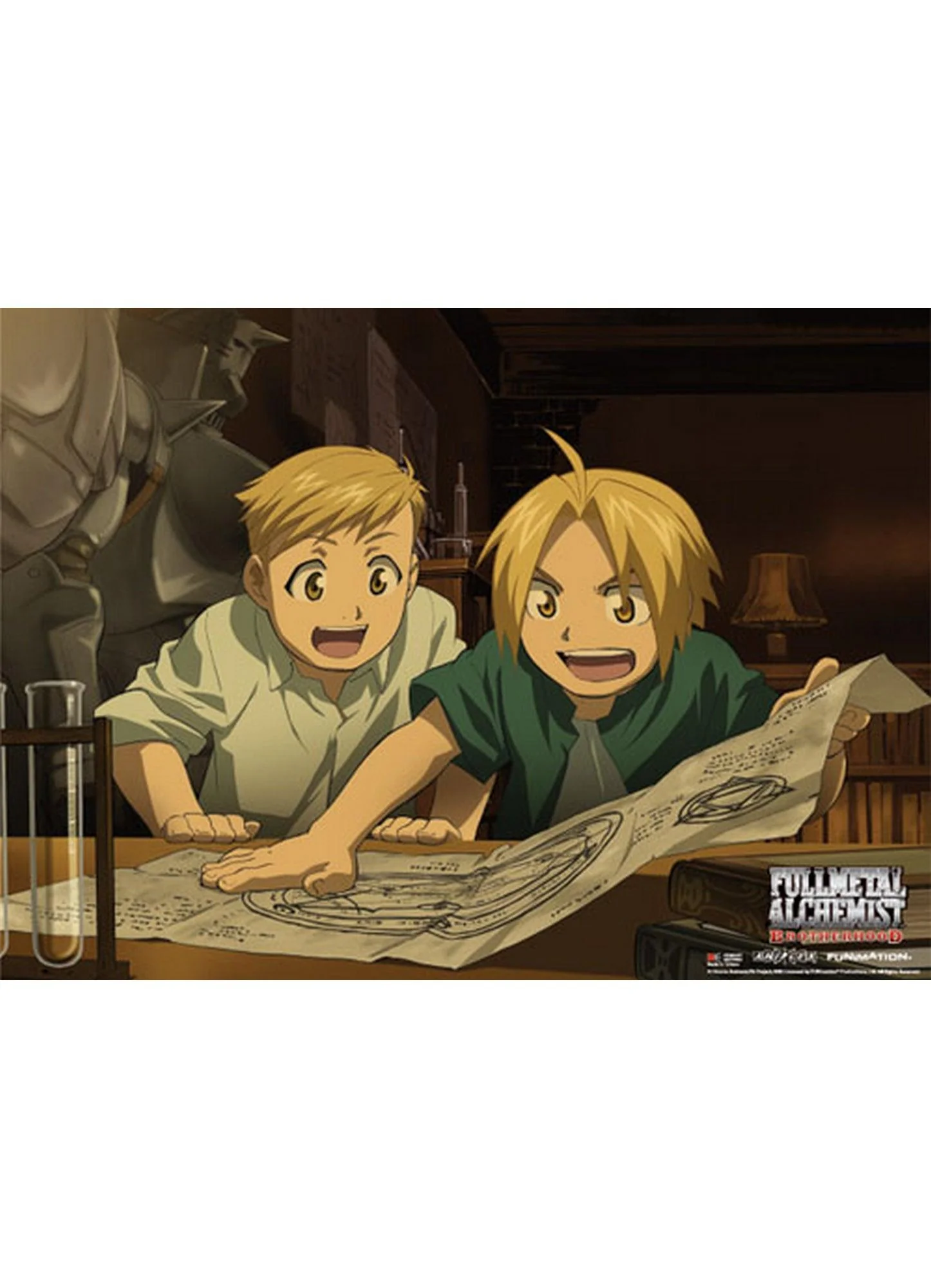 Full Metal Alchemist: Brotherhood - FMA Group 7 Wall Scroll