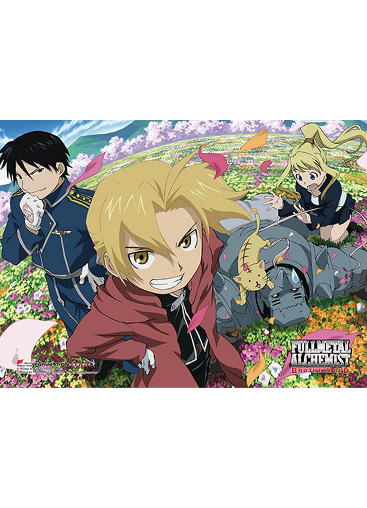 Full Metal Alchemist: Brotherhood - Group Hi-End Wall Scroll