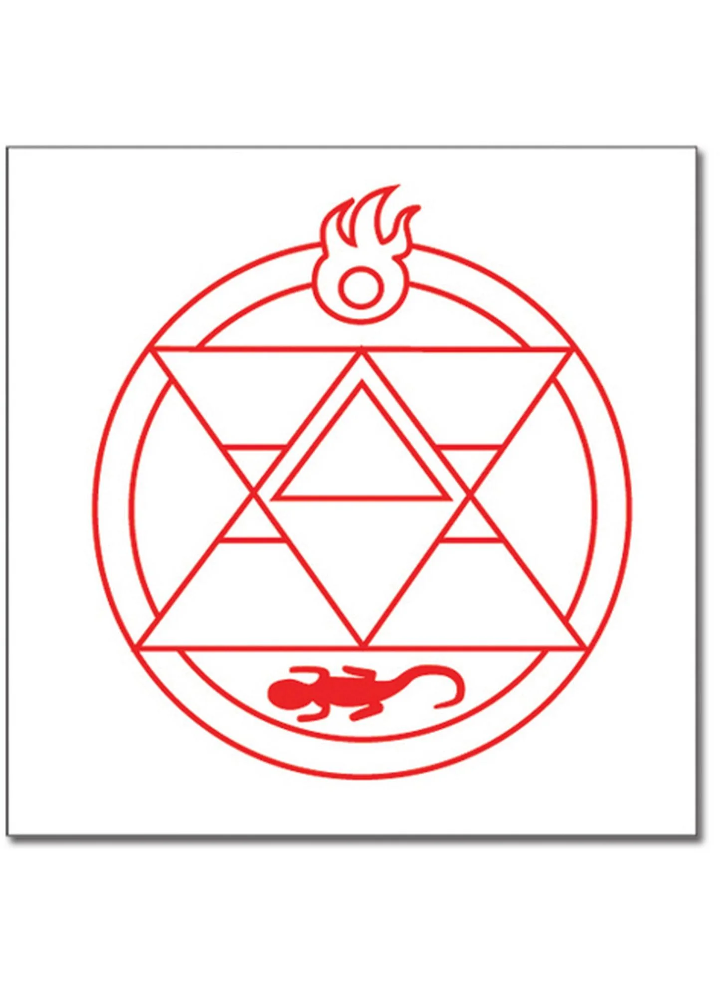 Full Metal Alchemist: Brotherhood - Roy Renseijin Style Tattoo