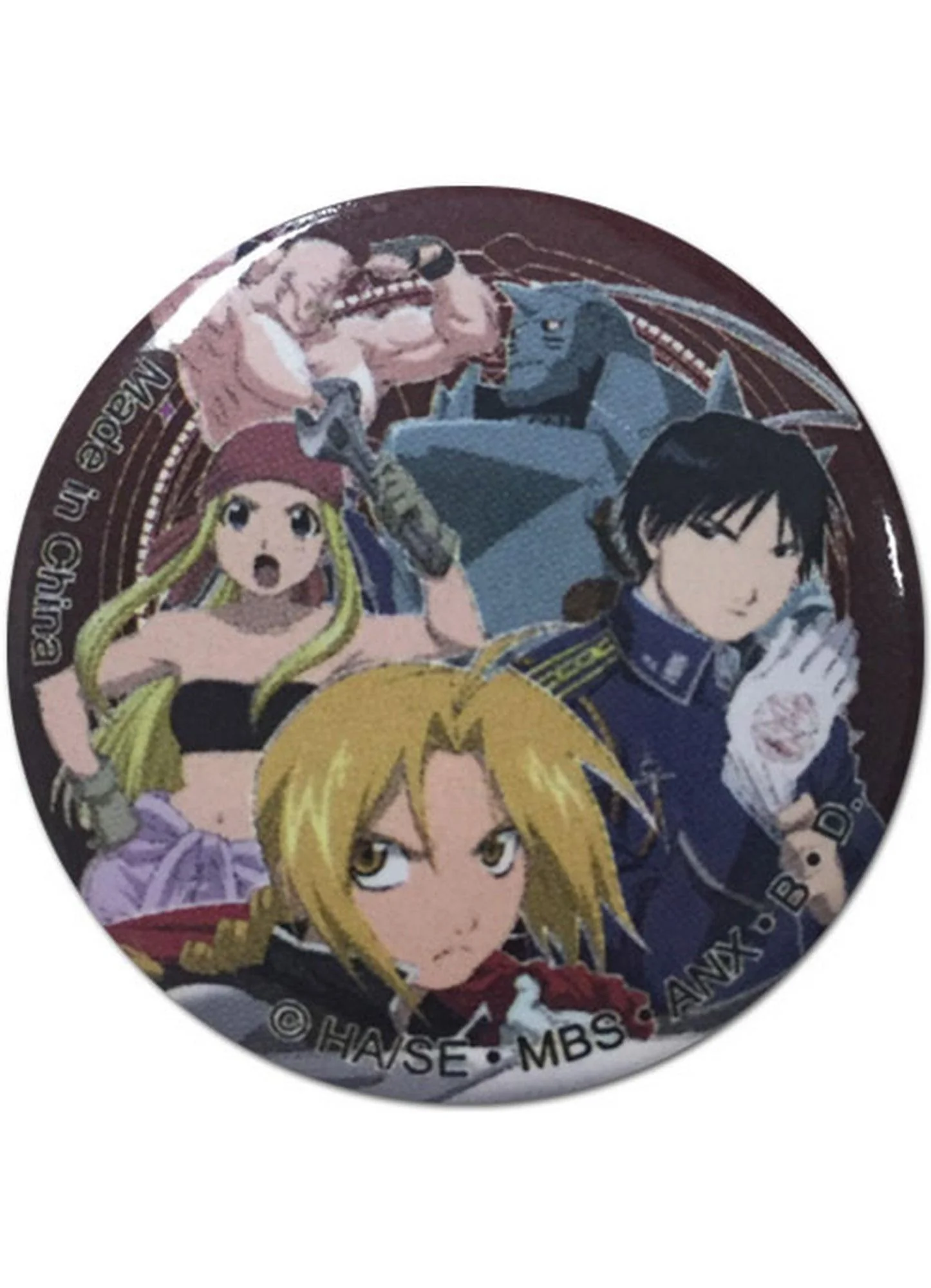 Fullmetal Alchemist - Group Button