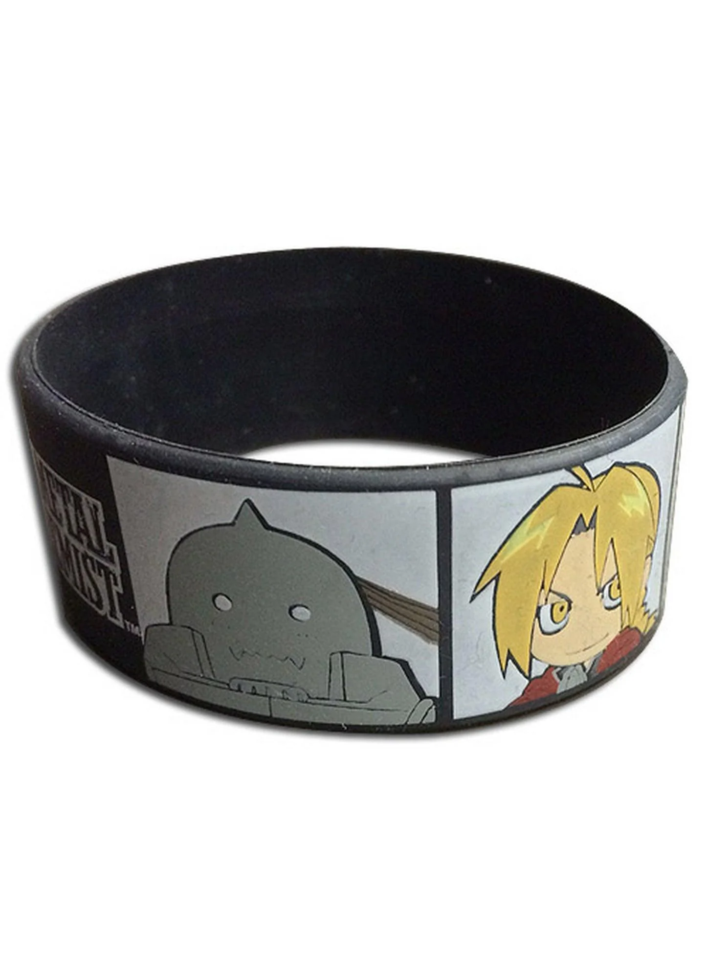 Fullmetal Alchemist - SD Edward Elric "Ed" & Alphonse Elric "Al" PVC Wristband