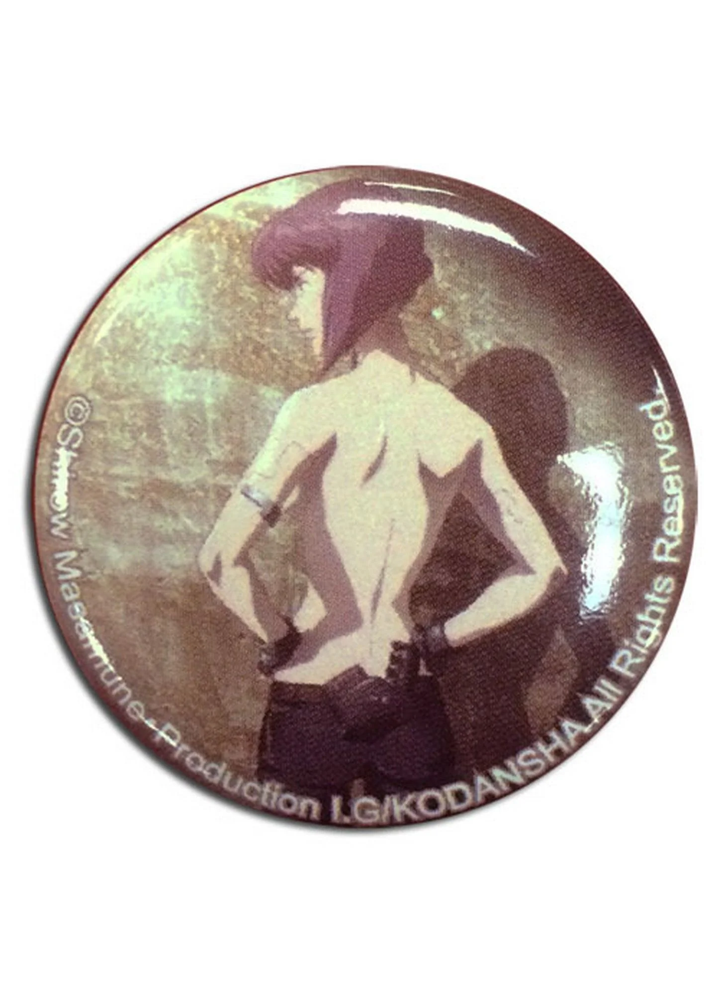 Ghost in The Shell - Motoko Kusanagi Button