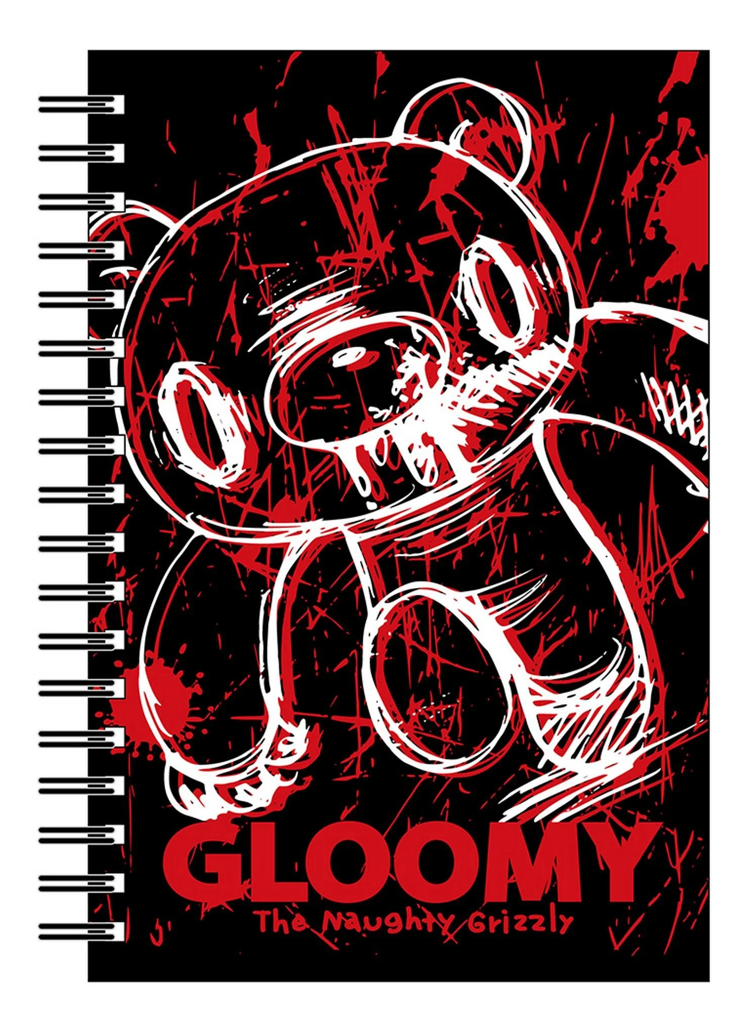 Gloomy Bear And Gloomy - Gloomy Bear Notebook