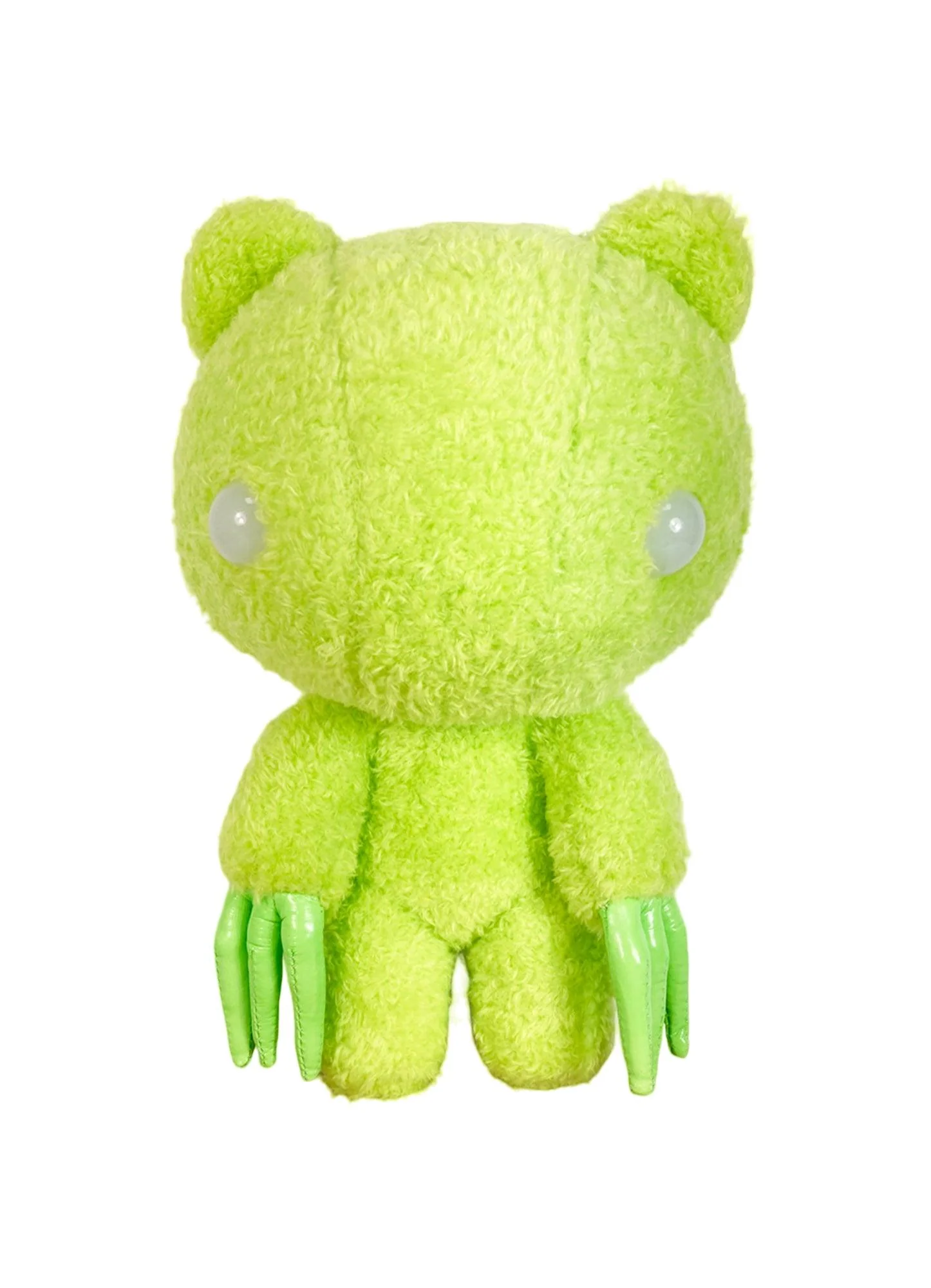 GLOOMY BEAR - NEON GREEN GLOMMY BEAR PLUSH 8"H