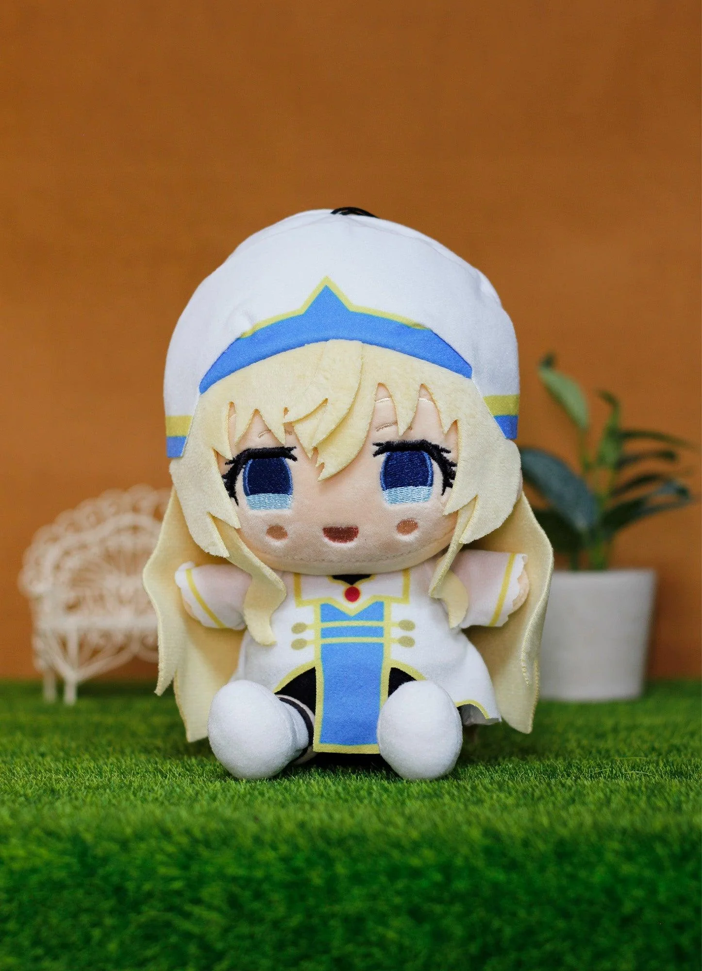 Goblin Slayer S1 - Priestess Sitting Pose Plush 7"H - Image 4