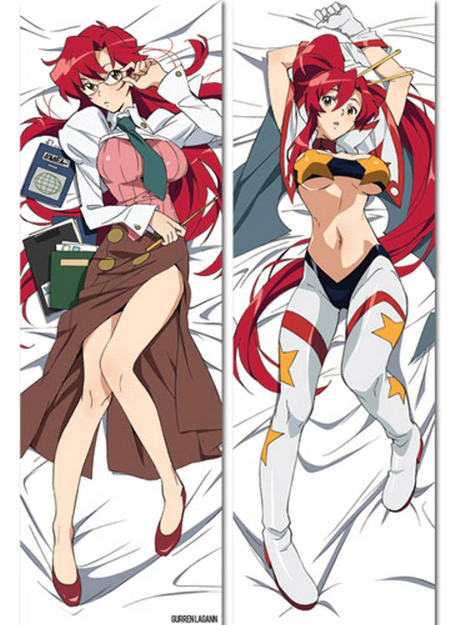 Gurren Lagann - Older Yoko Littner Body Pillow