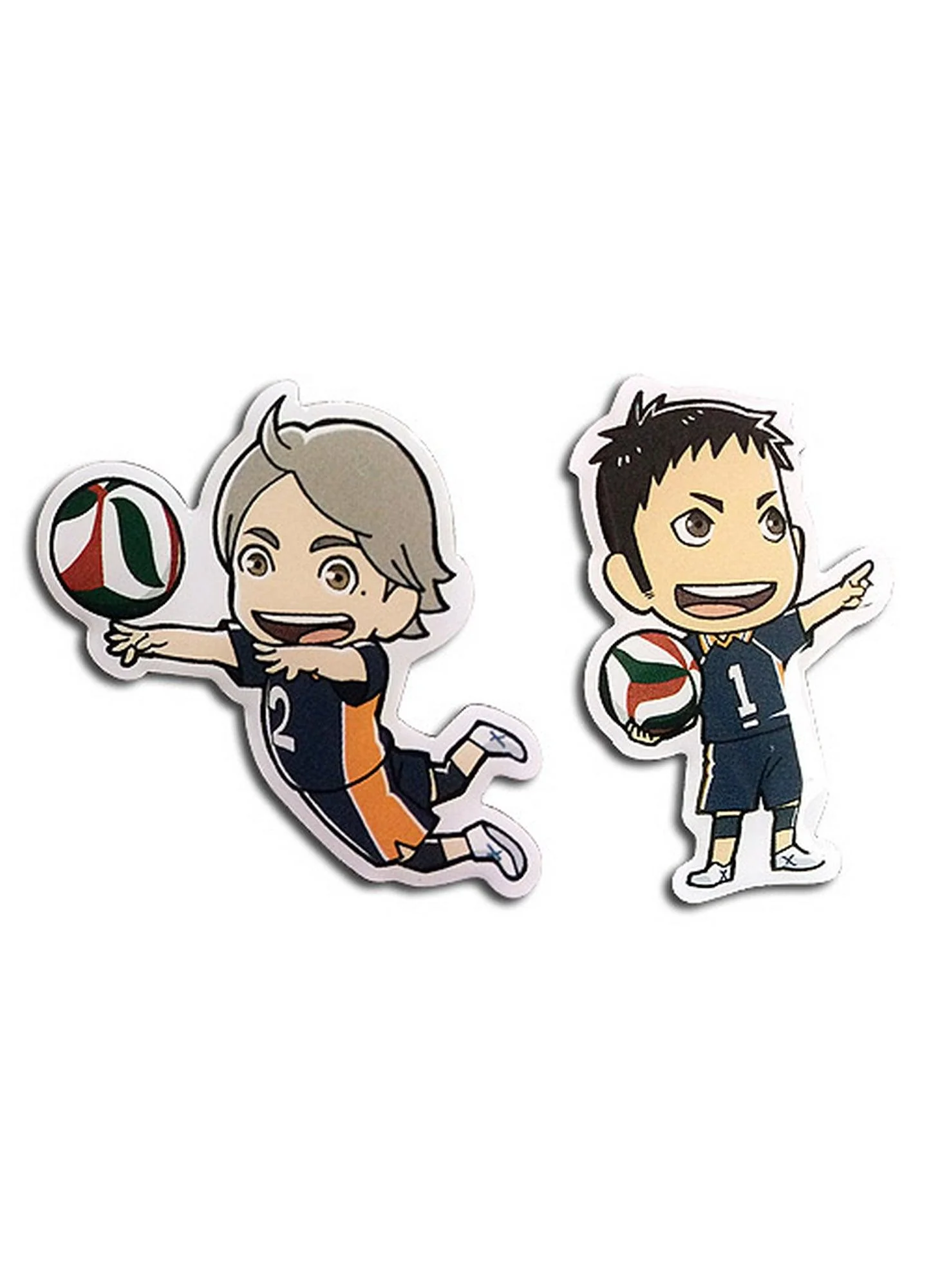 Haikyu!! - Daichi Sawamura Daichi & Koshi Sugawara Pins