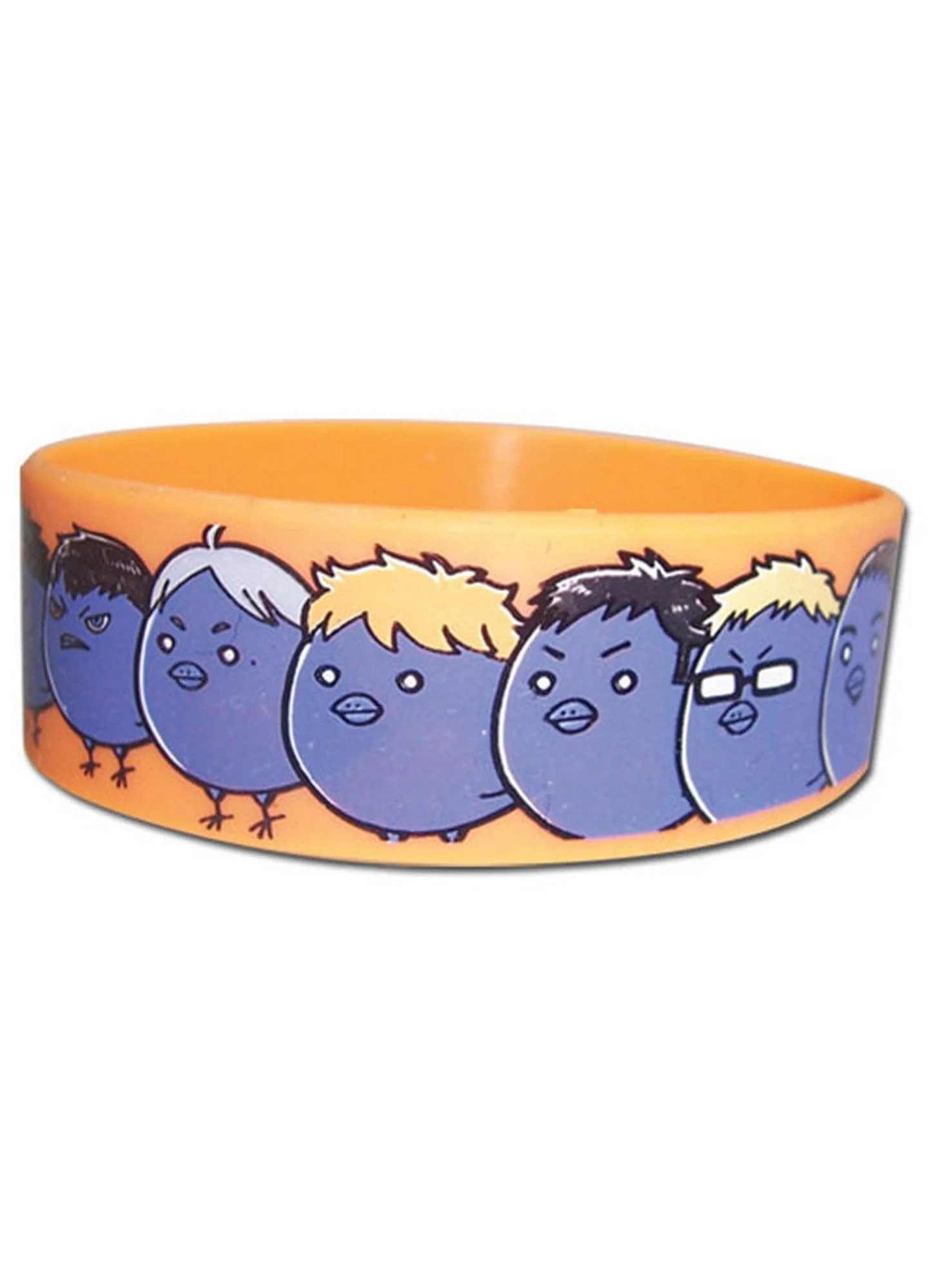 Haikyu!! - Full Group SD Birds PVC Wristband