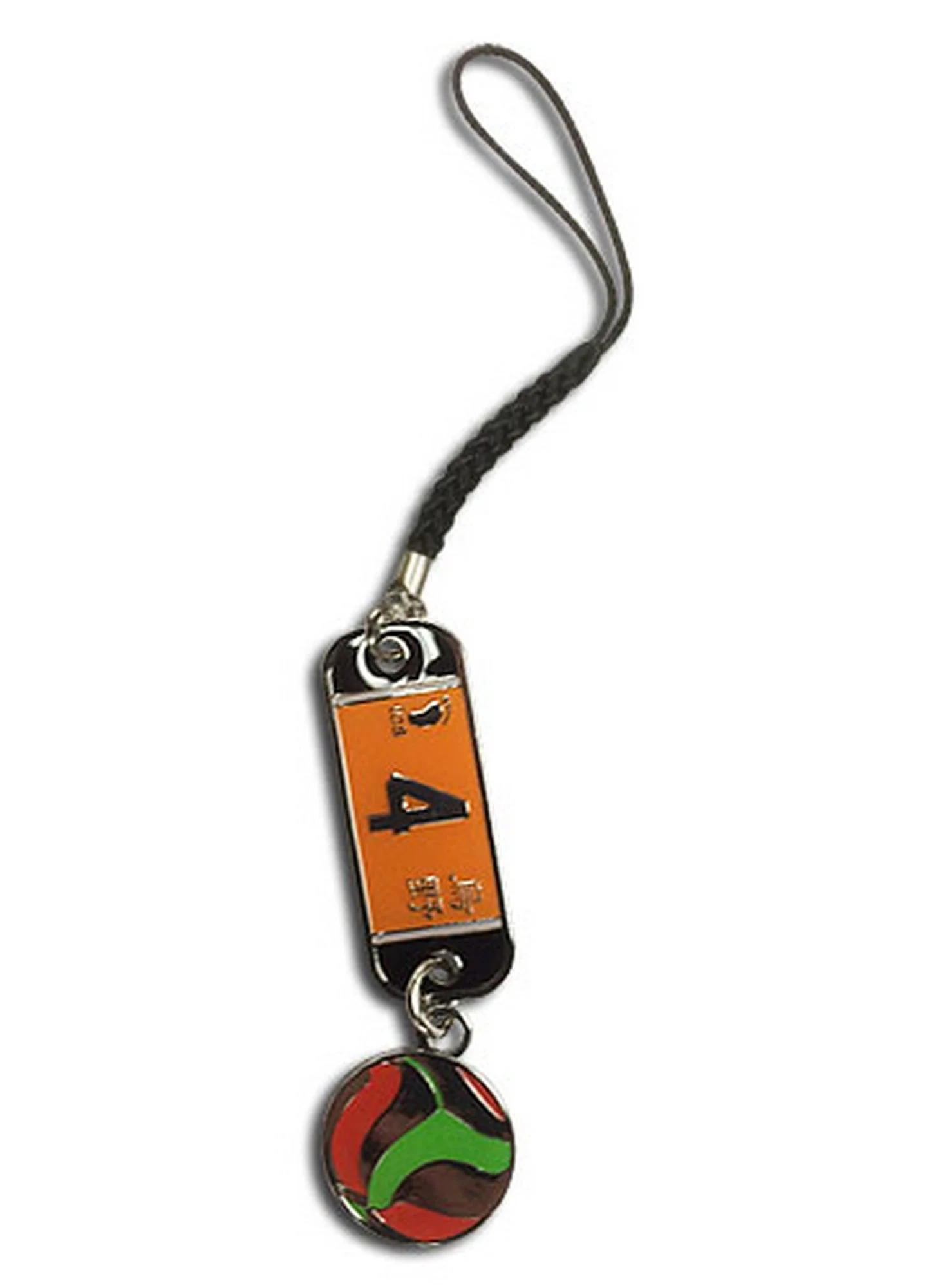 Haikyu!! - Number 4 Team Uniform Cell Phone Charms