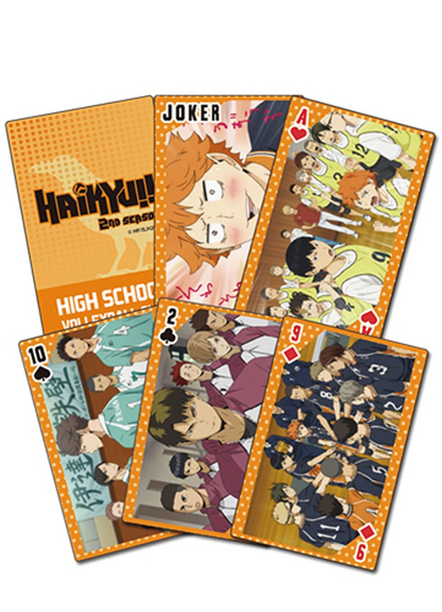 Haikyu!! S2 - Big Group Playing Cards