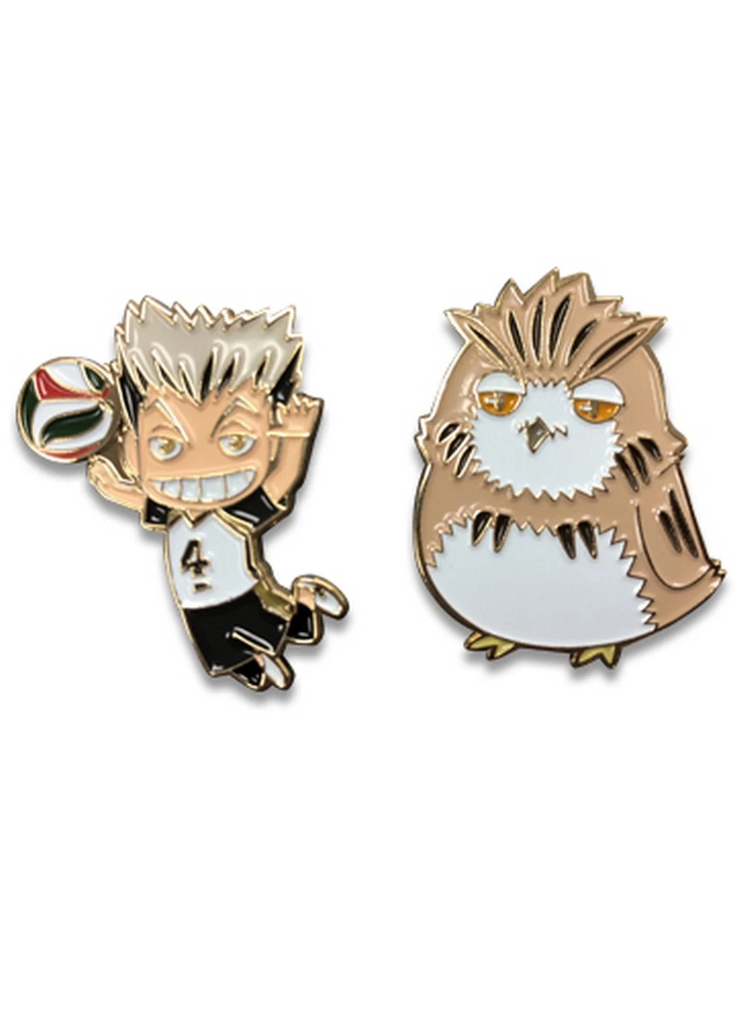 Haikyu!! S2 - Kotaro Bokuto & Kotaro Bokuto Owl Crow Pin