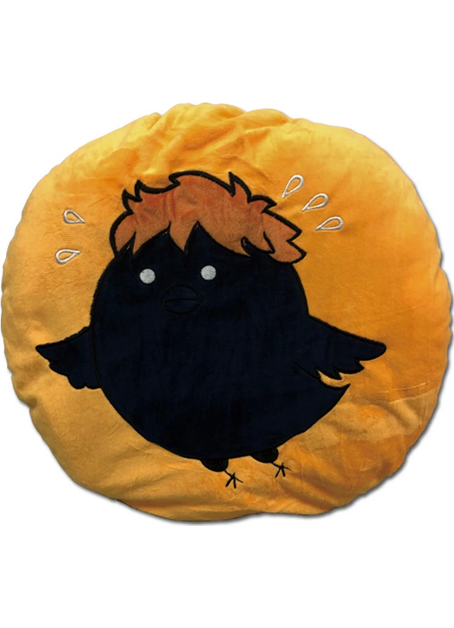 Haikyu!! S2 - Shoyo Hinata Crow Round Shaped Throw Pillow