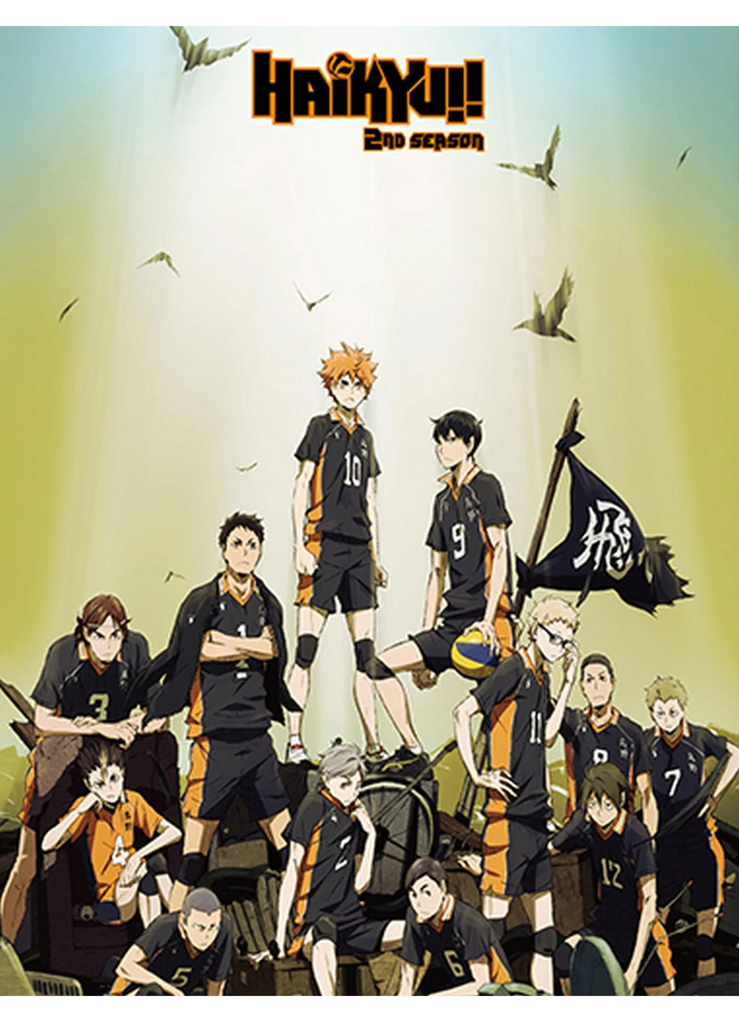 Haikyu!! S2 - Key Art Sublimation Throw Blanket