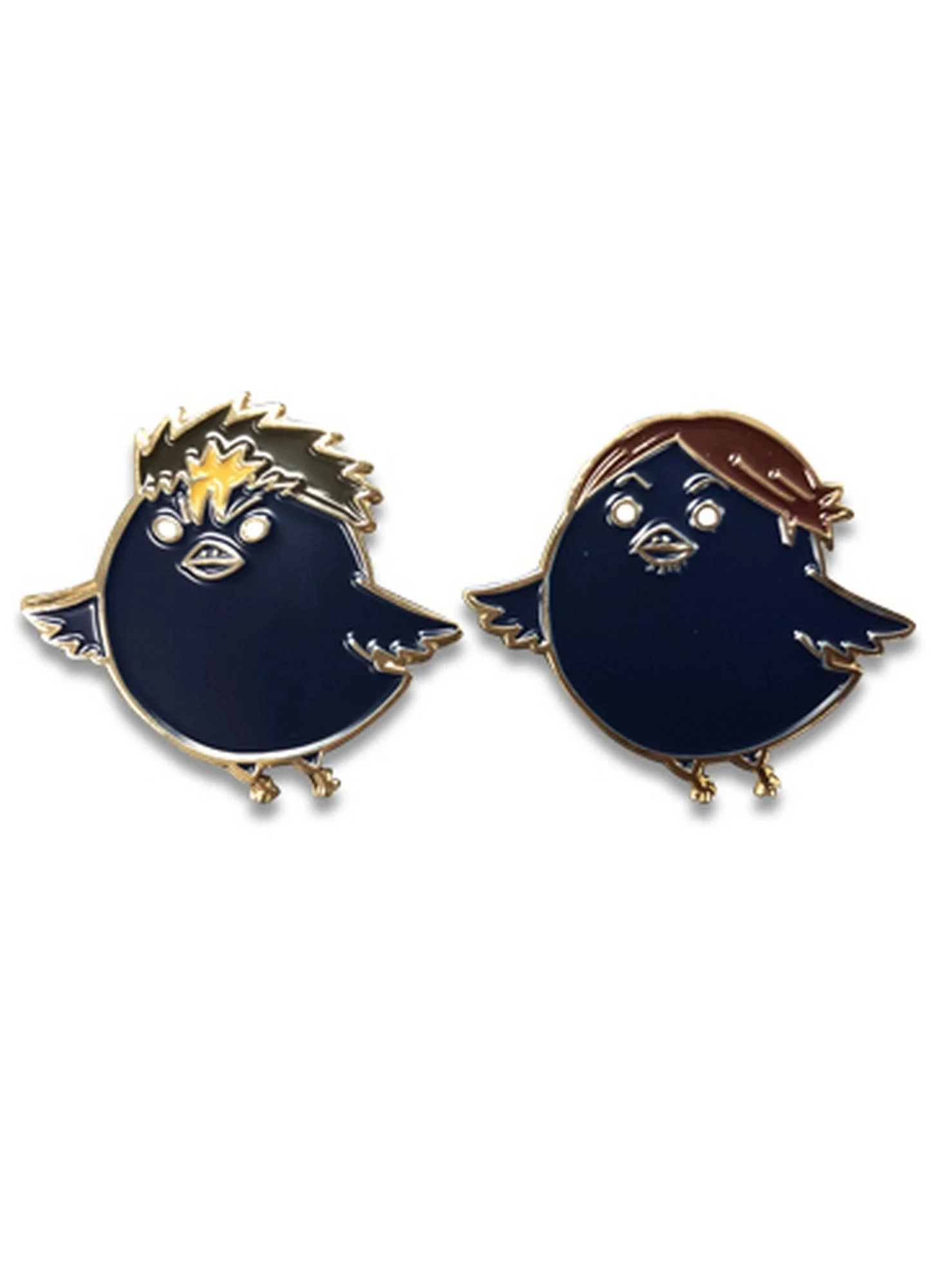 Haikyu!! S2 - Yu Nishinoya Crow & Azumane Asahi Crow Pin
