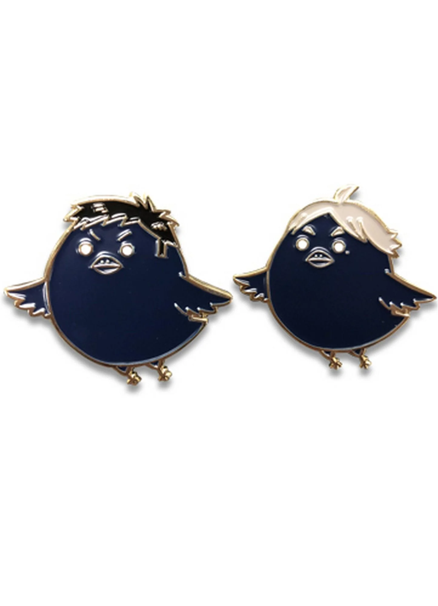 Haikyu!! S2 - Sawamura Daichi Crow & Koshi Sugawara Crow Pin