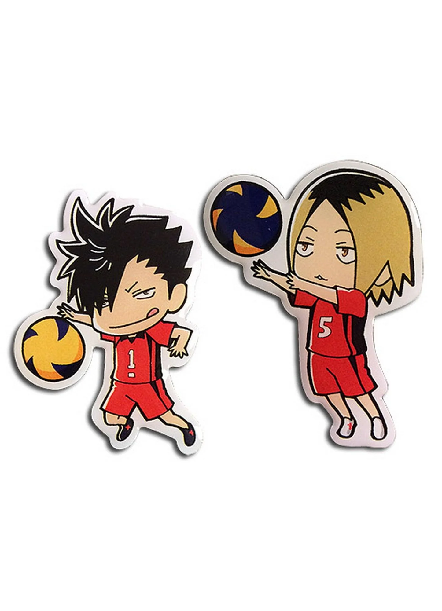 Haikyu!! - Tetsuro Kuroo & Kenma Kozume Pins