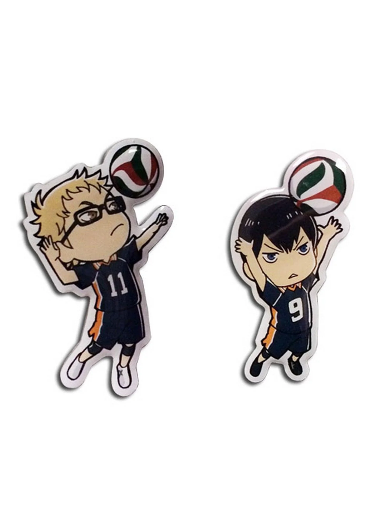 Haikyu!! - Tobio Kageyama & Kei Tsukishima Pins