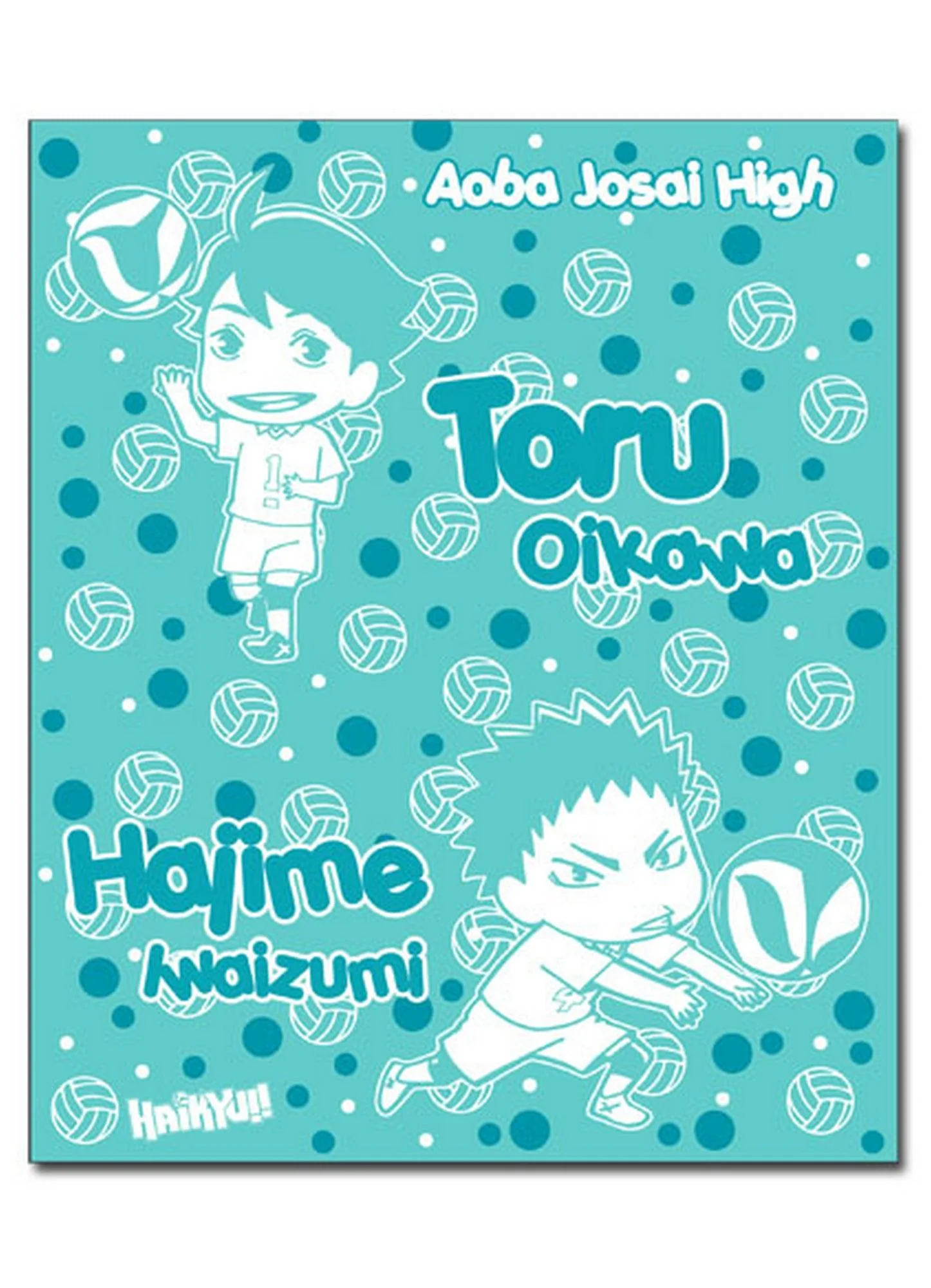 Haikyu!! - Toru Oikawa & Hajime Iwaizumi Throw Blanket