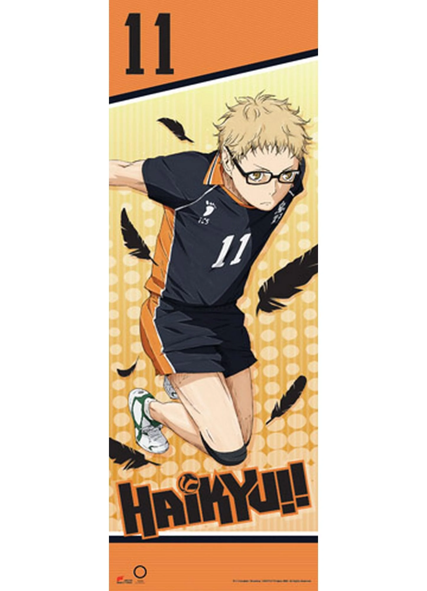 Haikyu!! - Kei Tsukishima Human Size Se Wall Scroll
