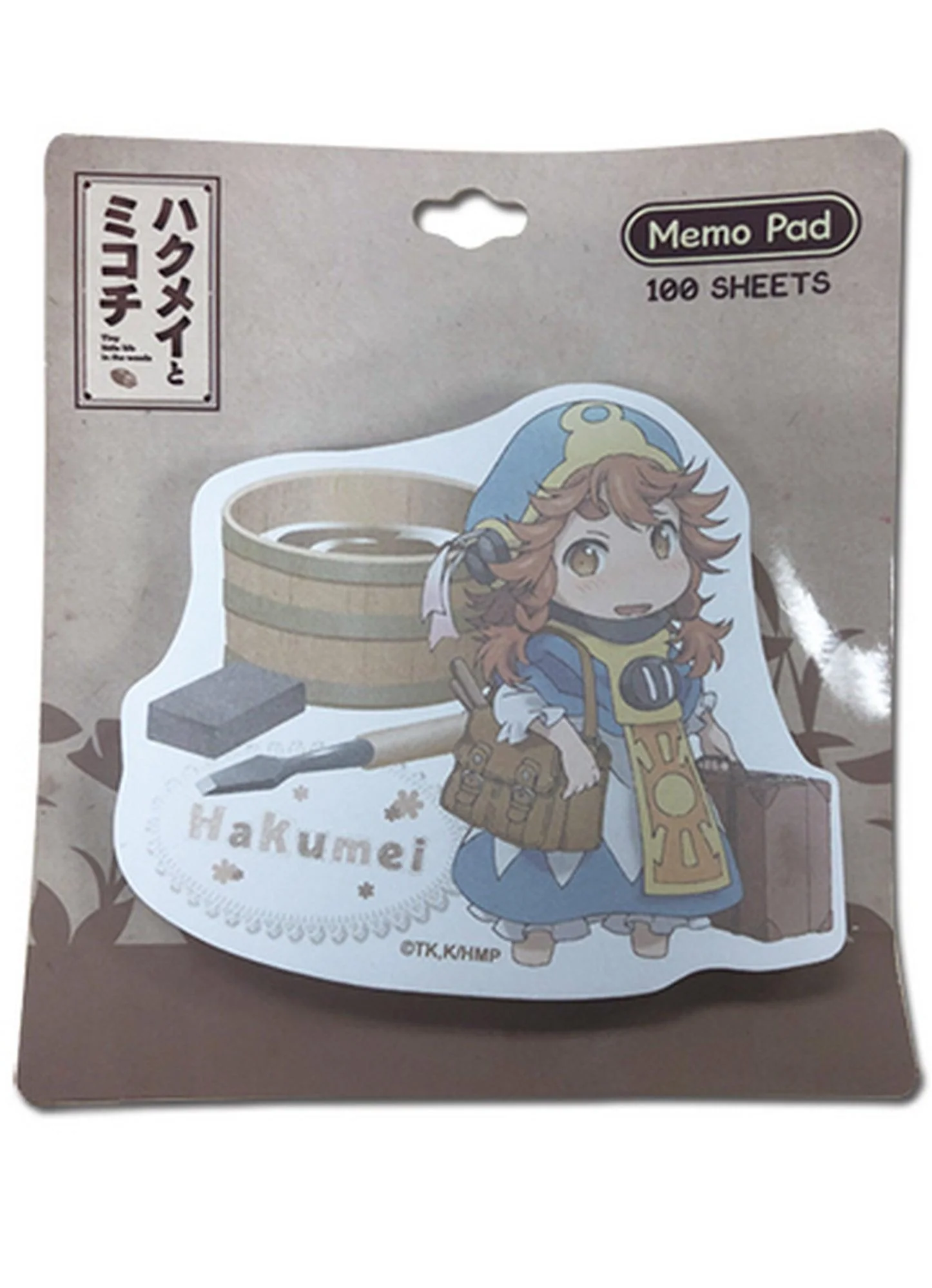 Hakumei And Mikochi - Hakumei Die-Cut Memo Pad