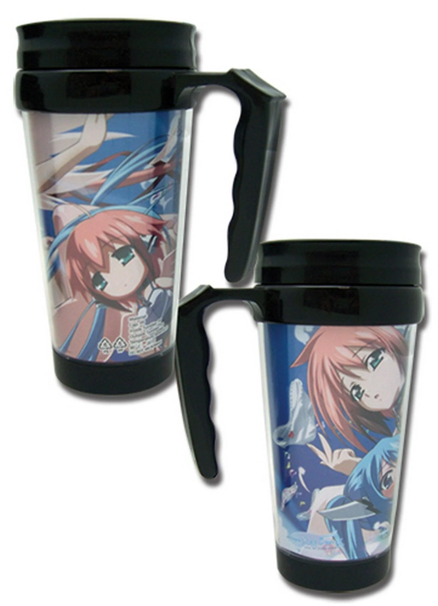 Heaven's Lost Property - Ikaros & Nymph Tumbler With Handle
