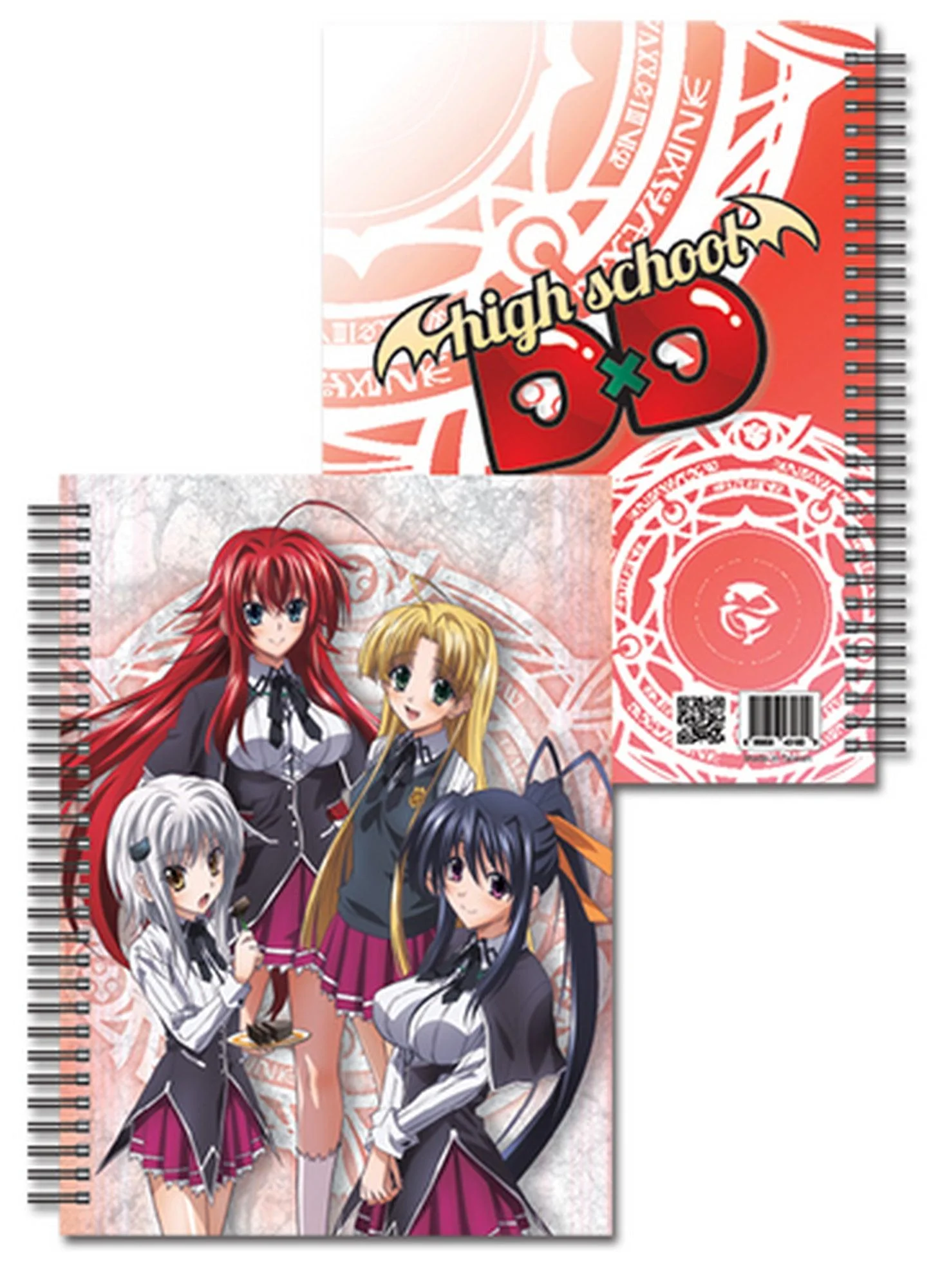 High School DxD - Girls Spiral Notebook