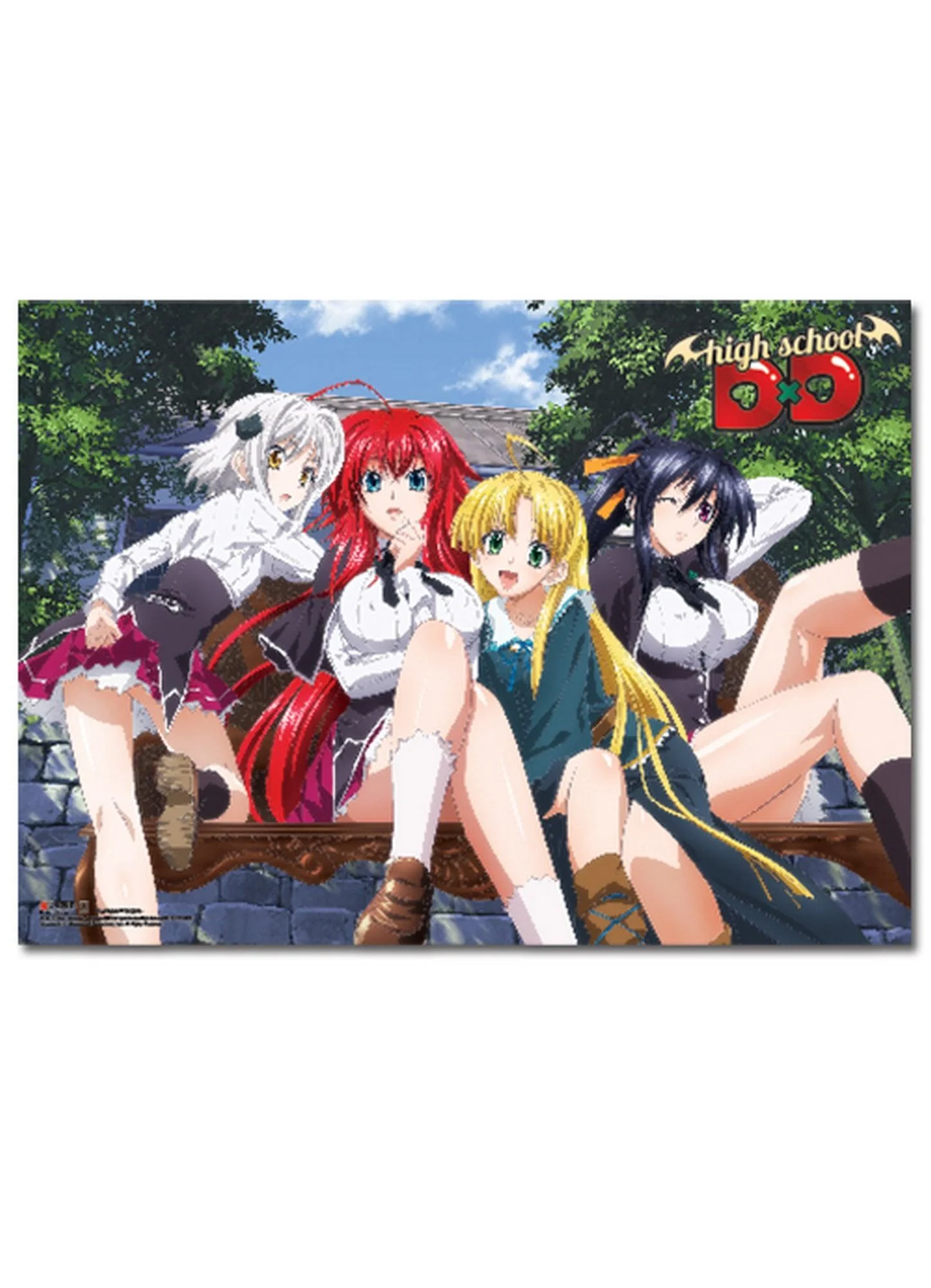 High School DxD - Group Wall Scroll