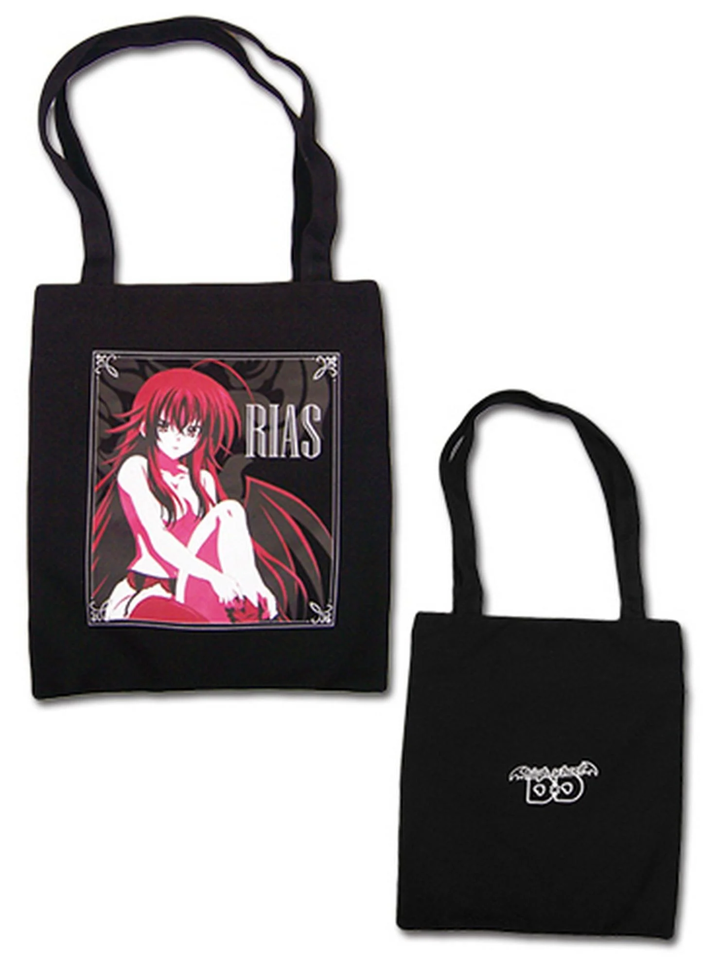 High School DxD - Rias Gremory Black Tote Bag
