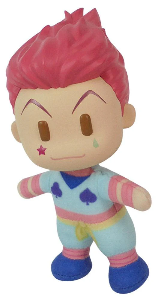 HUNTER X HUNTER - HISOKA HUNTER EXAM COSTUME FIGUREKEY PLUSH 4.5"H