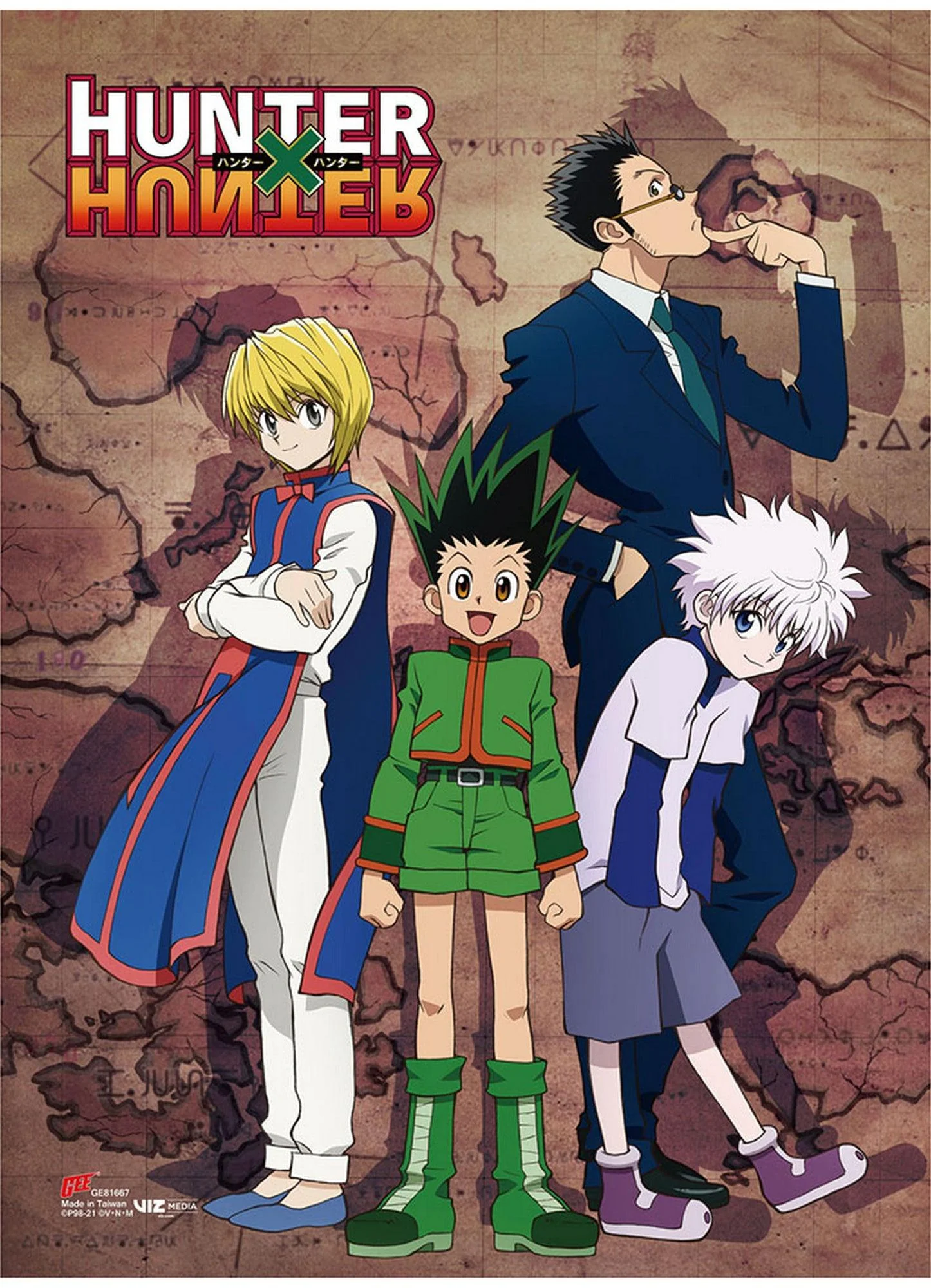 Hunter X Hunter - Key Art #B SS Wall Scroll 18.5"W x 25.2"H