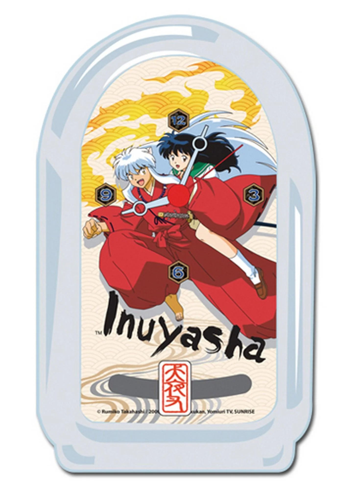 Inuyasha - Inuyasha & Kagome Higurashi Clock
