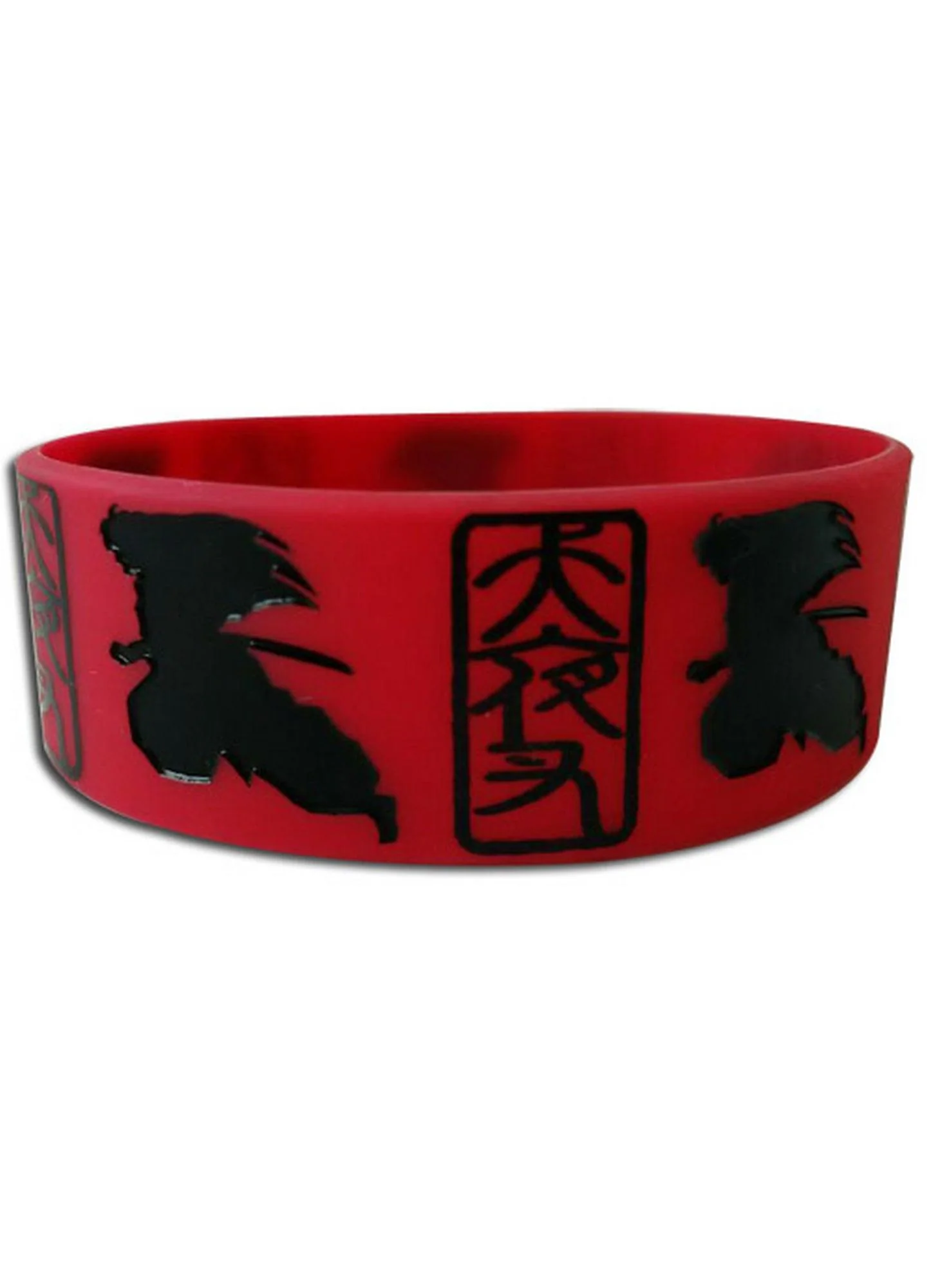 Inuyasha - Inuyasha Silhouette PVC Wristband