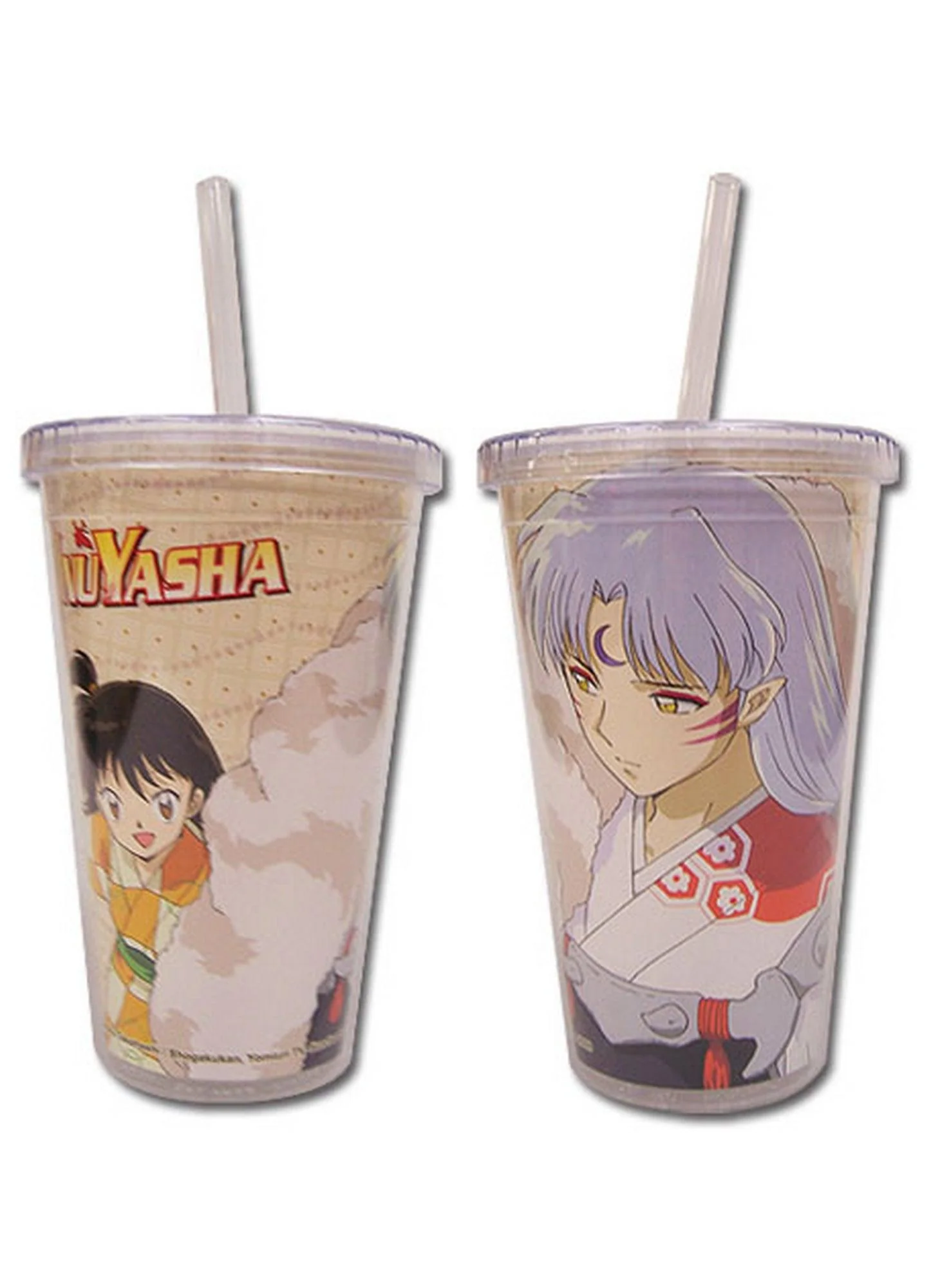Inuyasha - Sesshomaru 7 Rin Tumbler With Straw Lid