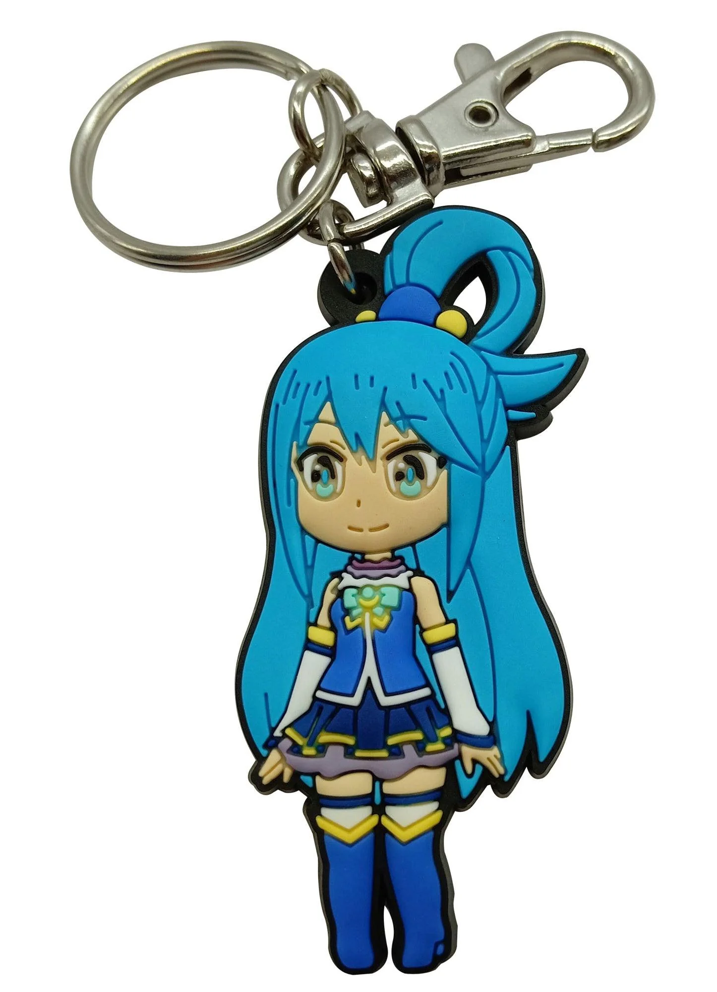 Isekai Quartet S2 - SD Aqua PVC Keychain (Konosuba Character)