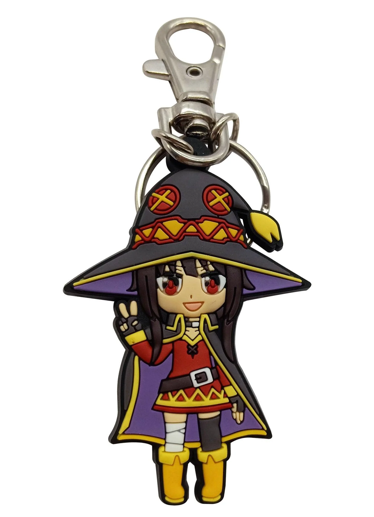 Isekai Quartet S2 - SD Megumin PVC Keychain (Konosuba Character)