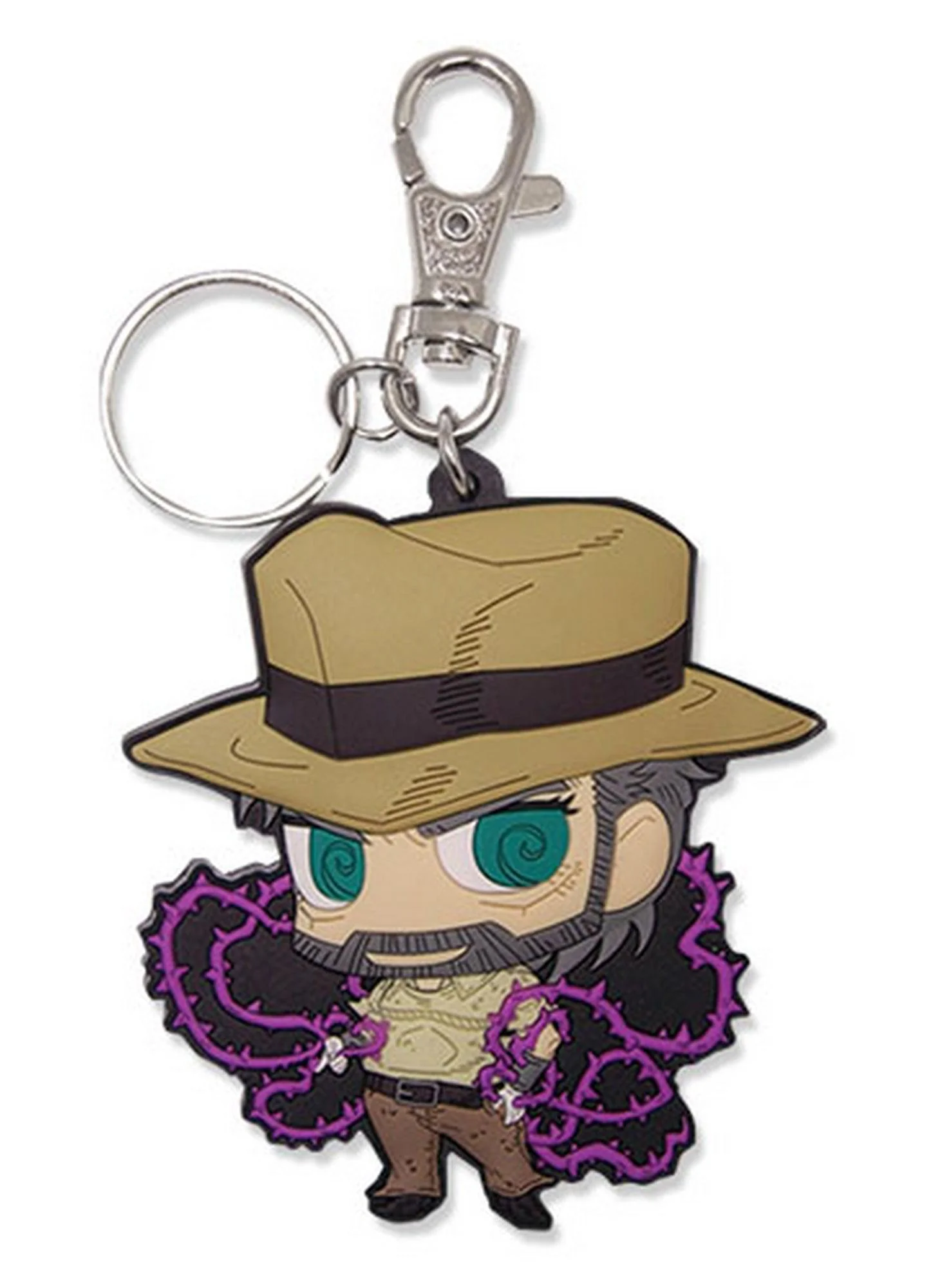 Jojo's Bizarre Adventure - Hermit Purple SD PVC Keychain