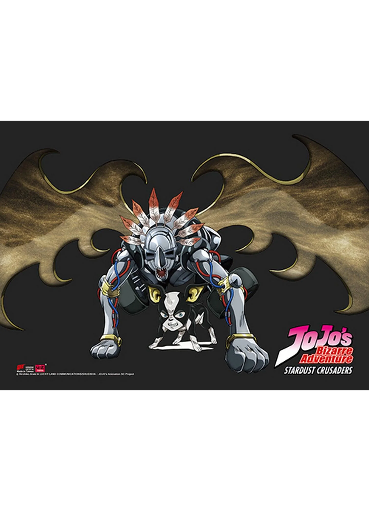 Jojo's Bizarre Adventure - Iggy Fabric Poster
