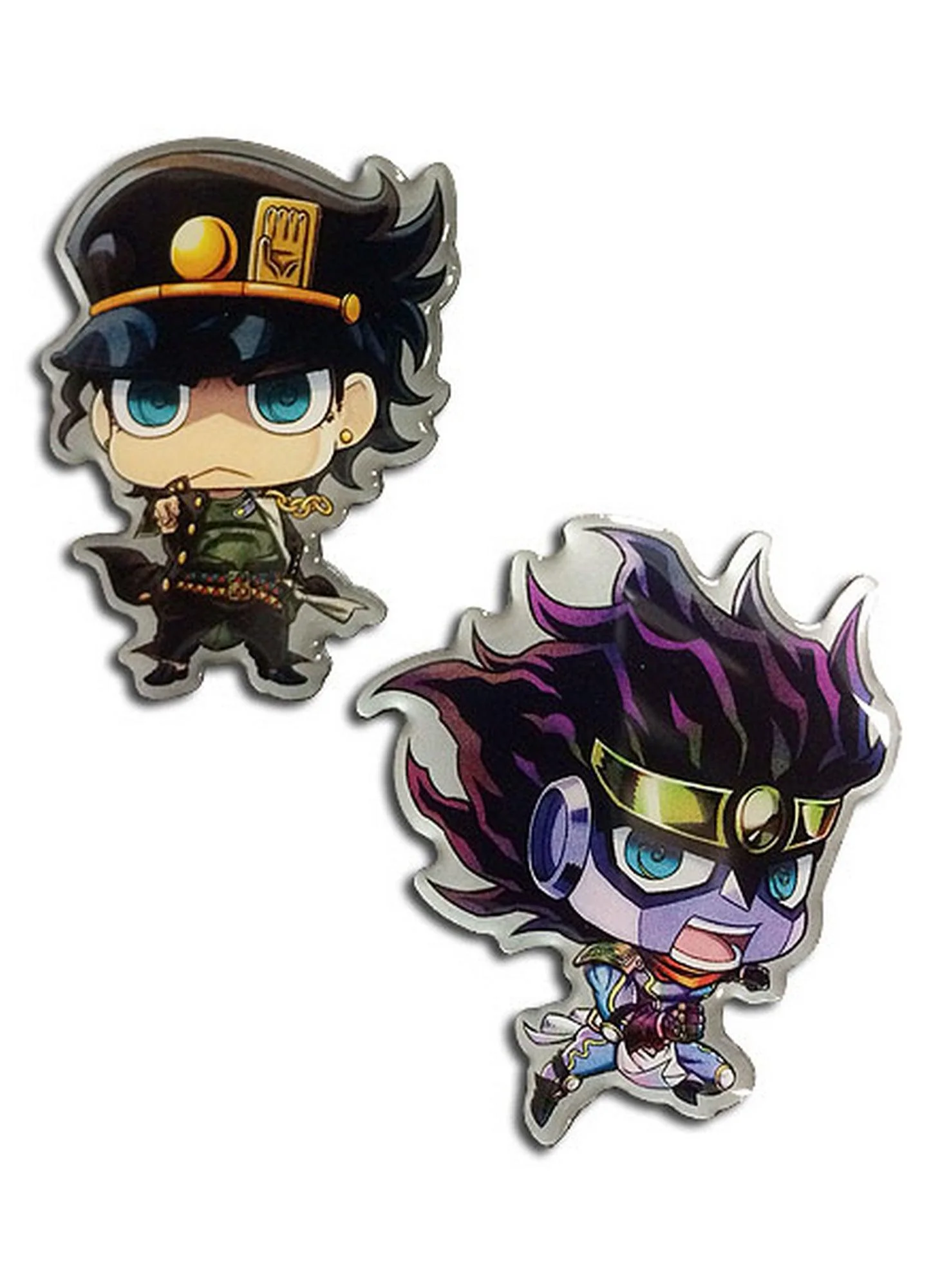 Jojo's Bizarre Adventure - Jotaro Kujo & Star Platinum SD Pin