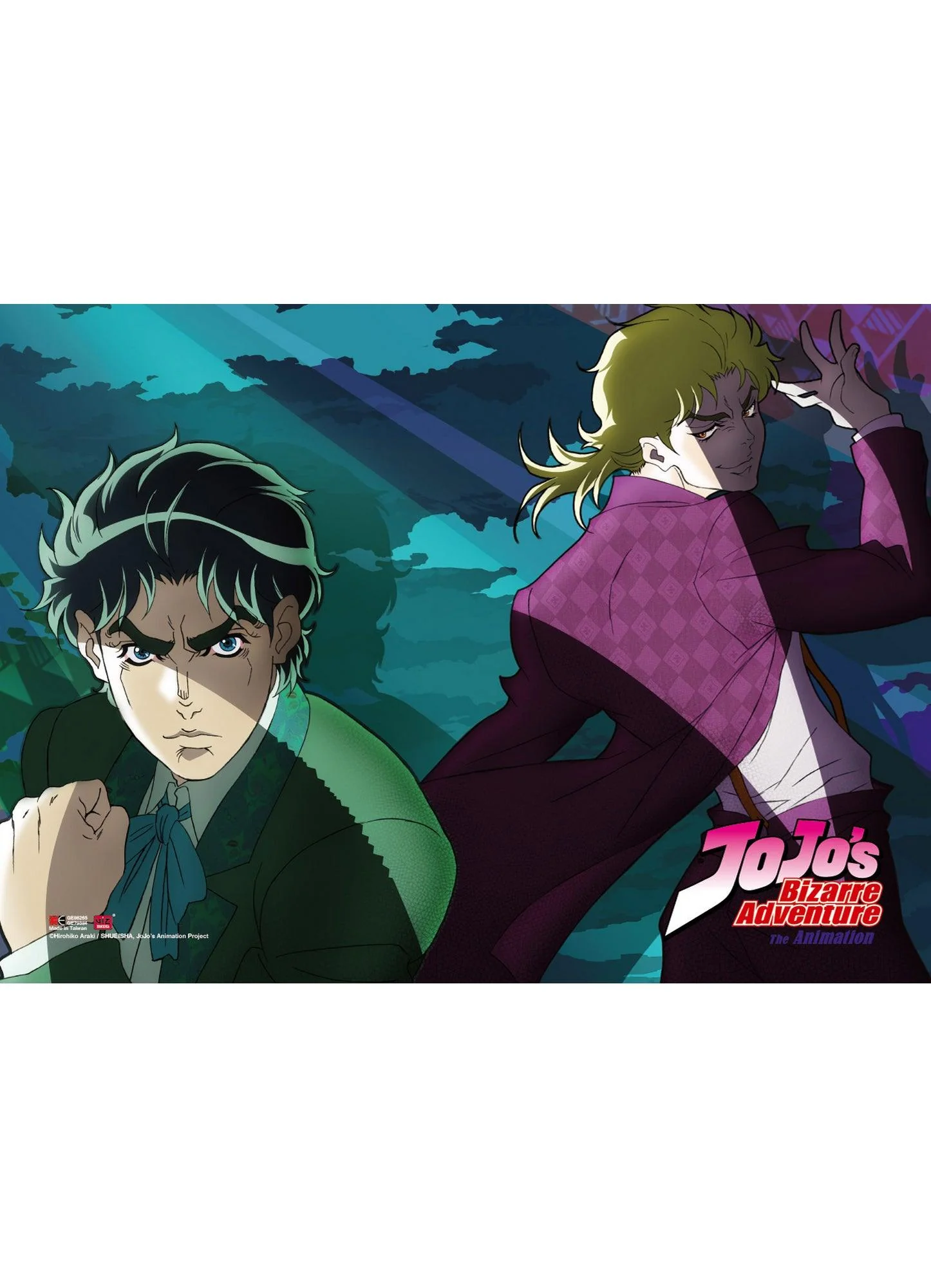 Jojo's Bizarre Adventure - Key Art 3 Fabric Poster