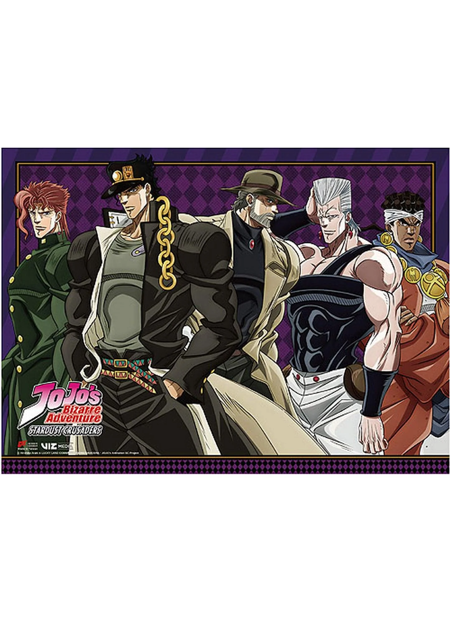 Jojo's Bizarre Adventure S3 - Group 02 Wall Scroll