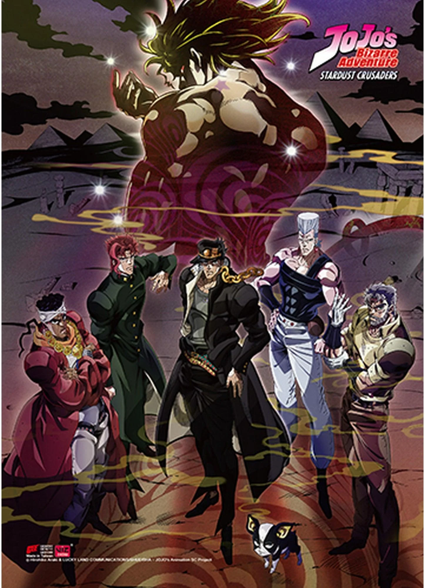 Jojo's Bizarre Adventure S3 - Group Fabric Poster