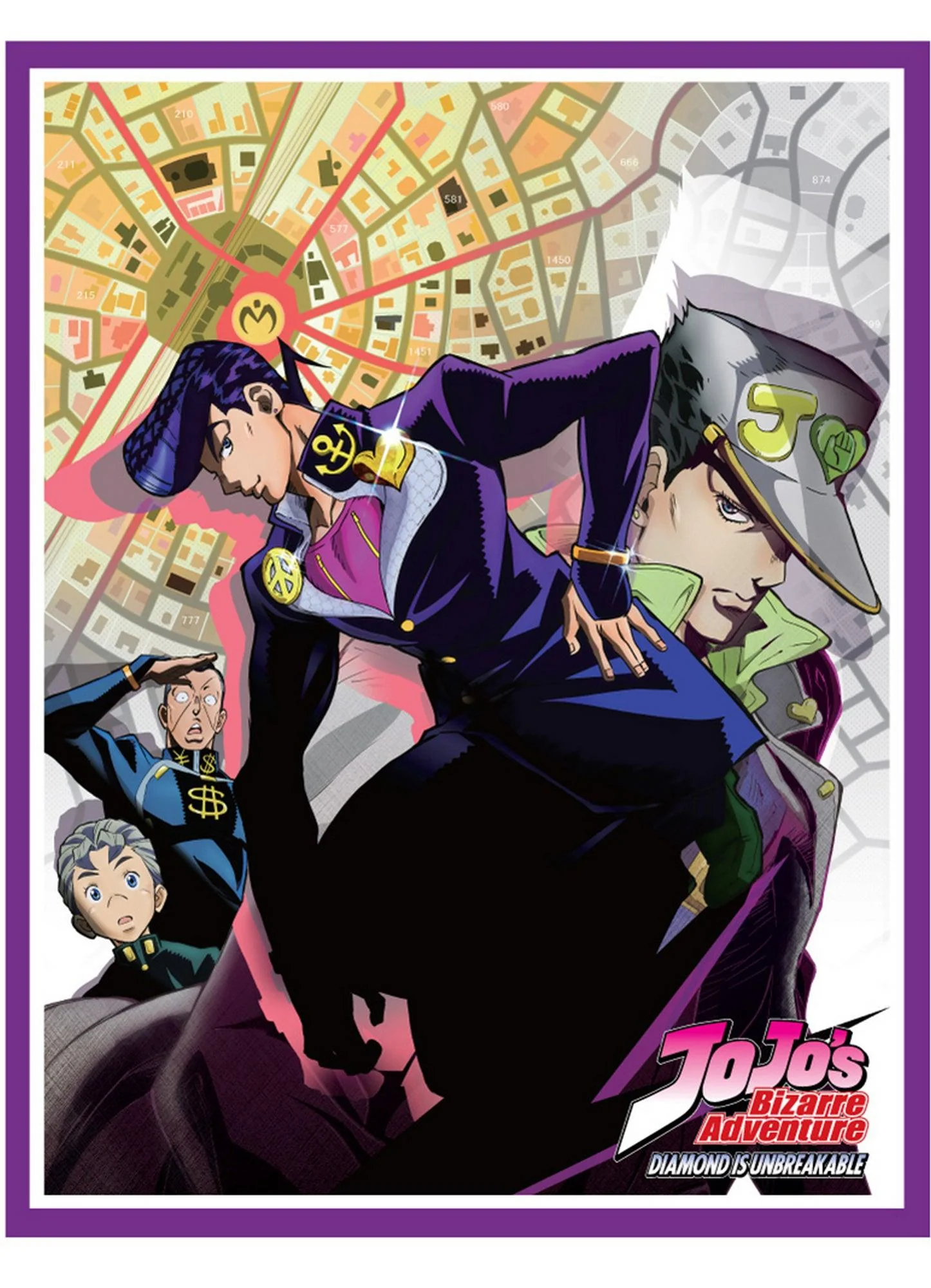 Jojo's Bizarre Adventure S3 - Key Art 1 Throw Blanket